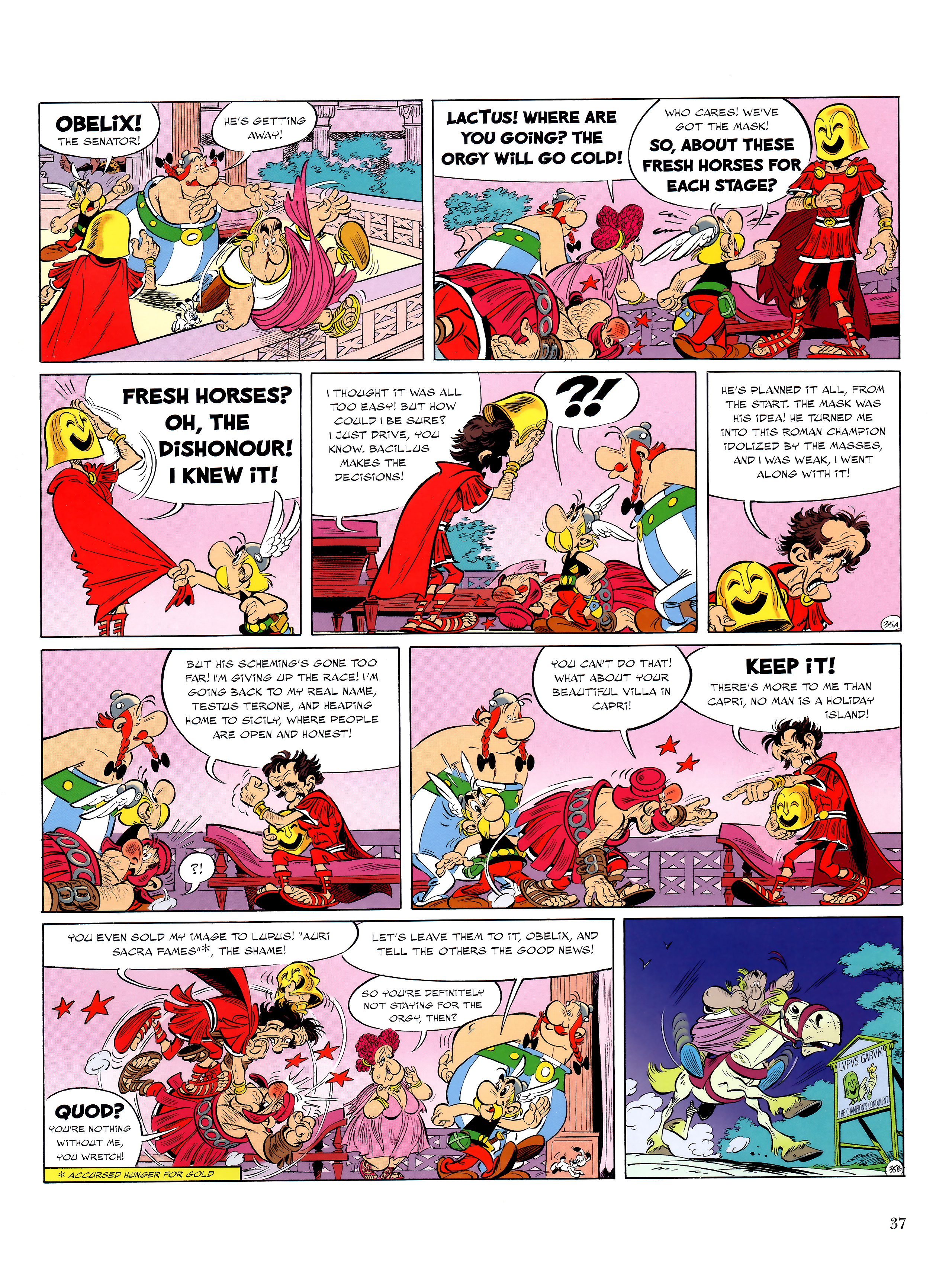 Read online Asterix comic -  Issue #37 - 38