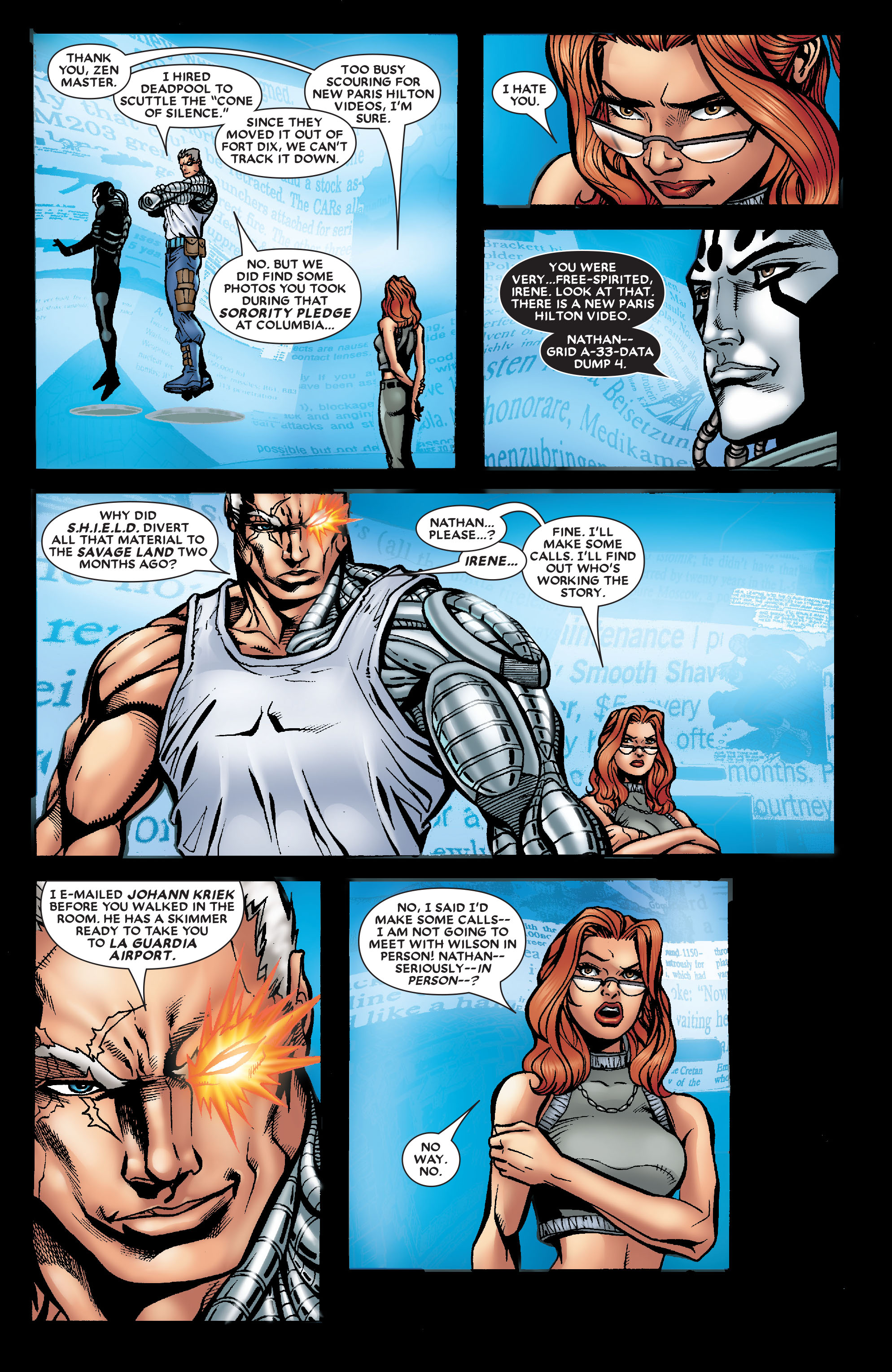 Read online Cable and Deadpool comic -  Issue #24 - 7