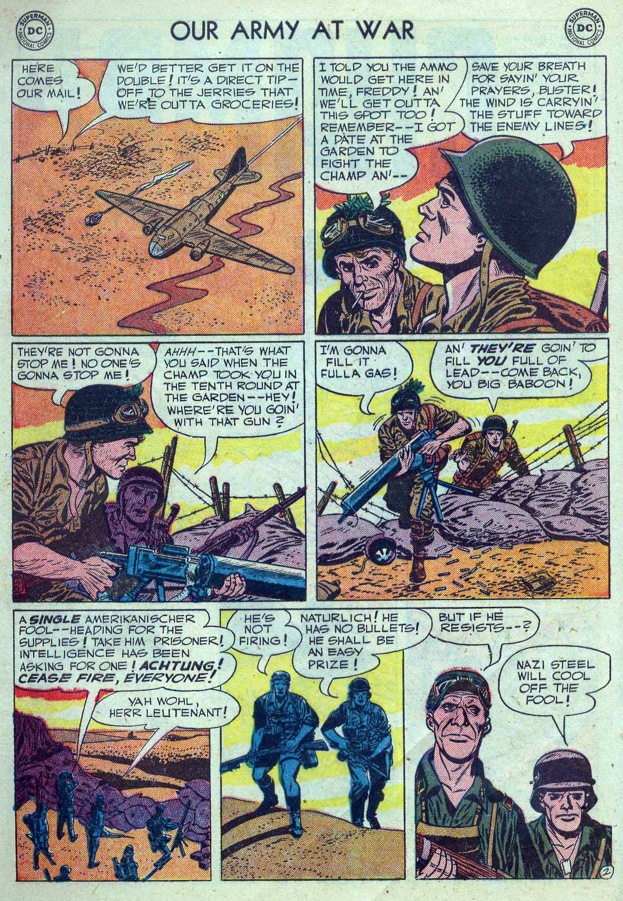 Read online Our Army at War (1952) comic -  Issue #2 - 4