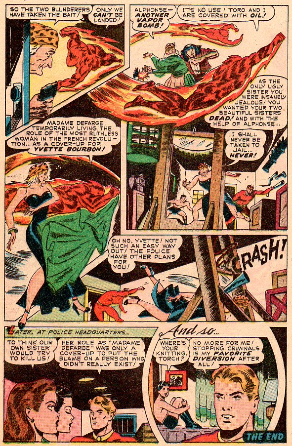 Read online The Human Torch (1940) comic -  Issue #27 - 19