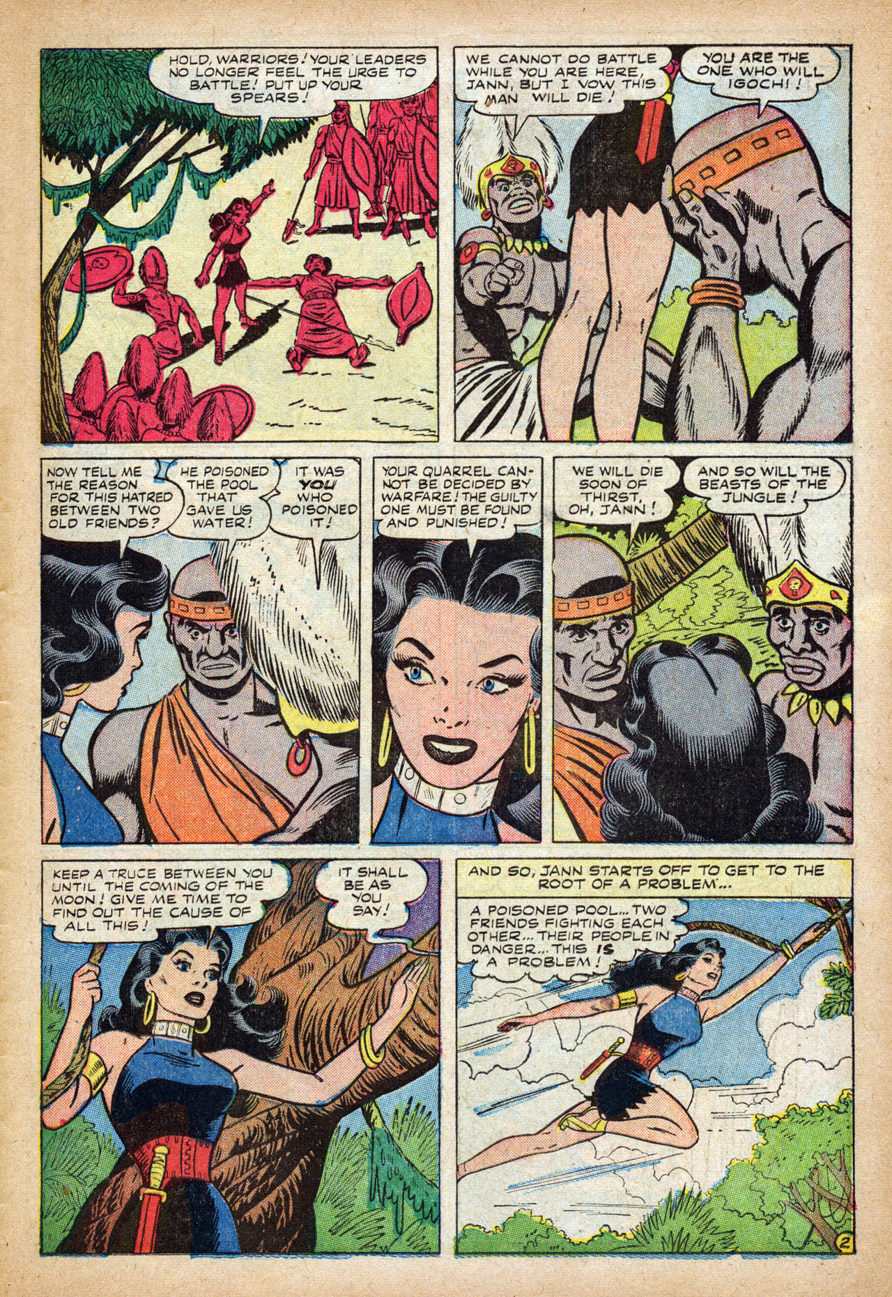 Read online Jann of the Jungle comic -  Issue #11 - 11