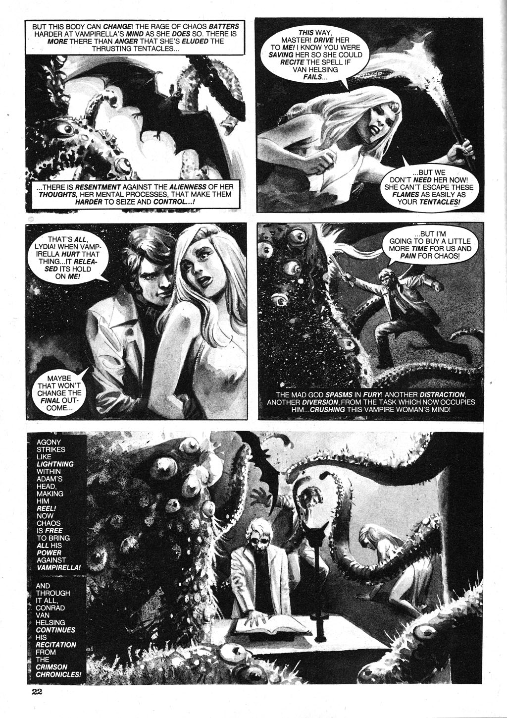 Read online Vampirella (1969) comic -  Issue #100 - 22
