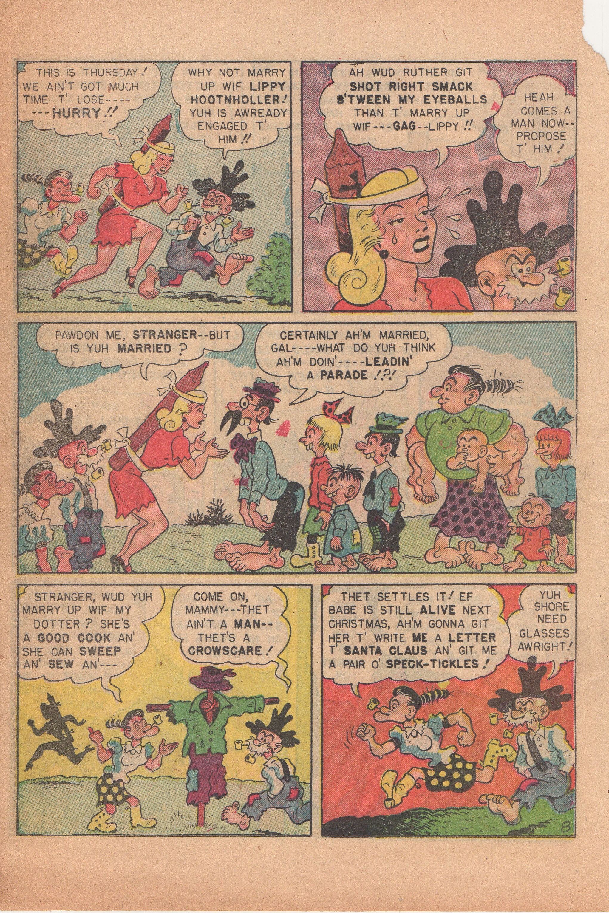 Read online Babe (1948) comic -  Issue #5 - 10