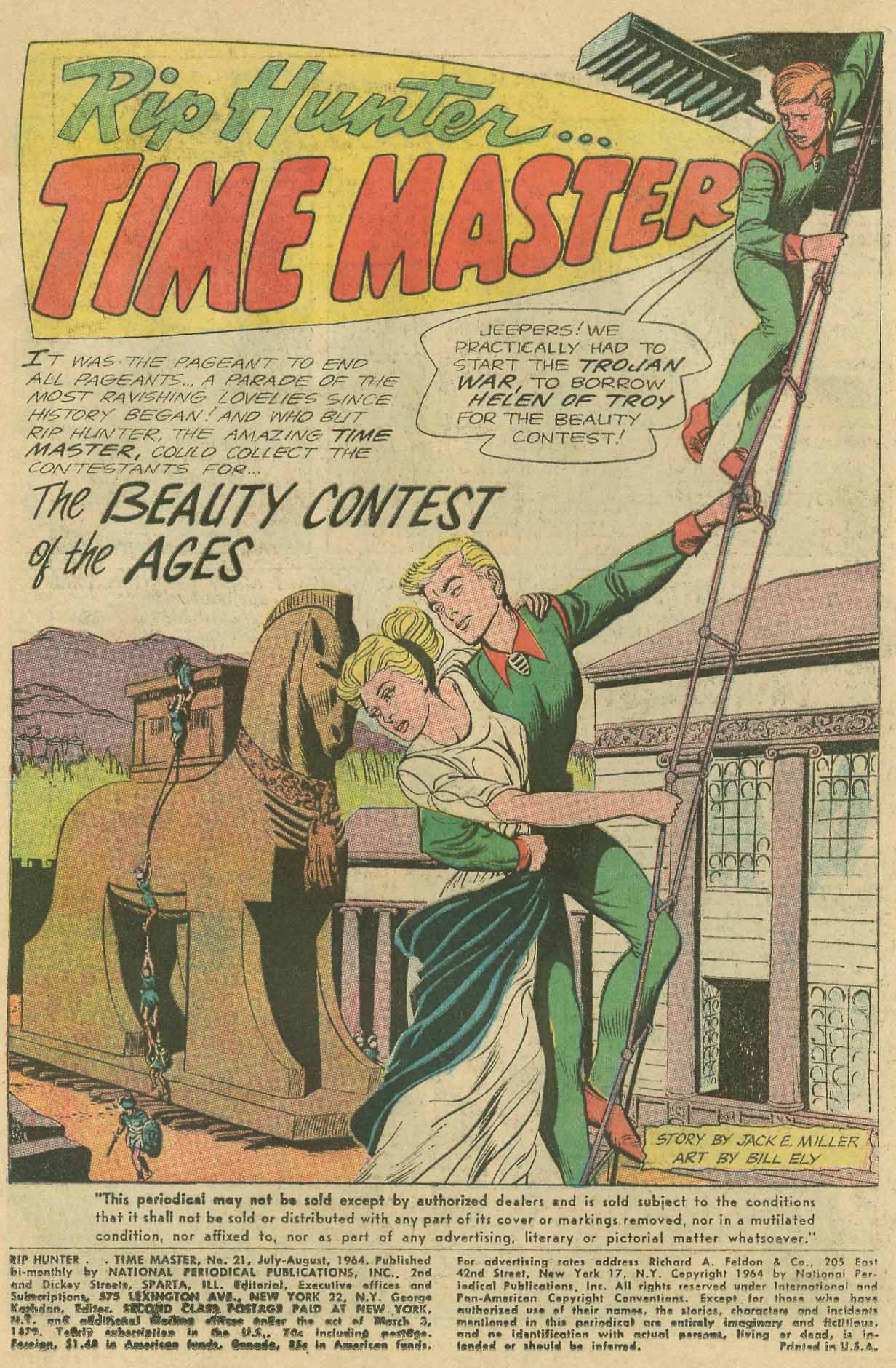 Read online Rip Hunter...Time Master comic -  Issue #21 - 3