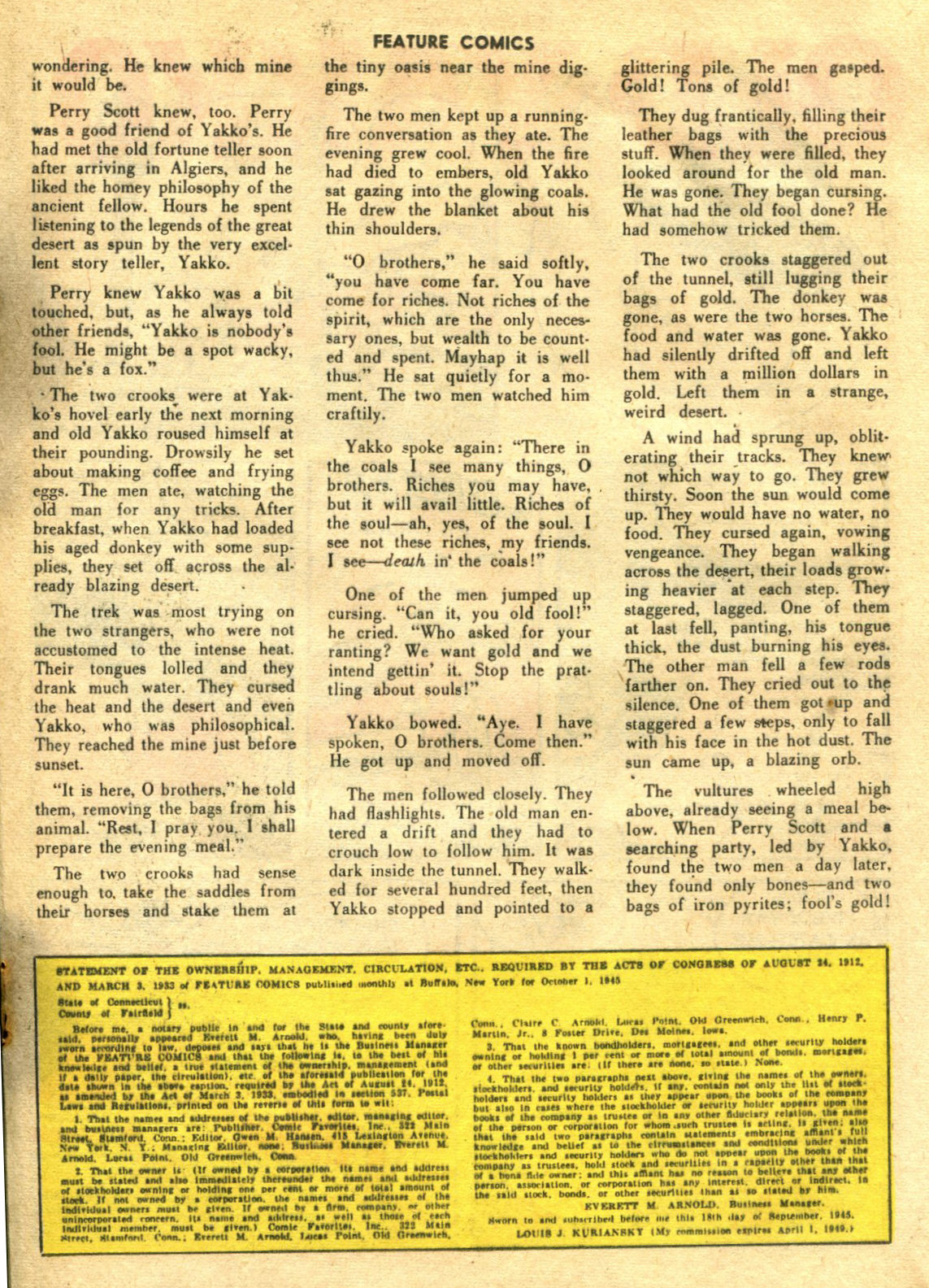 Read online Feature Comics comic -  Issue #96 - 41