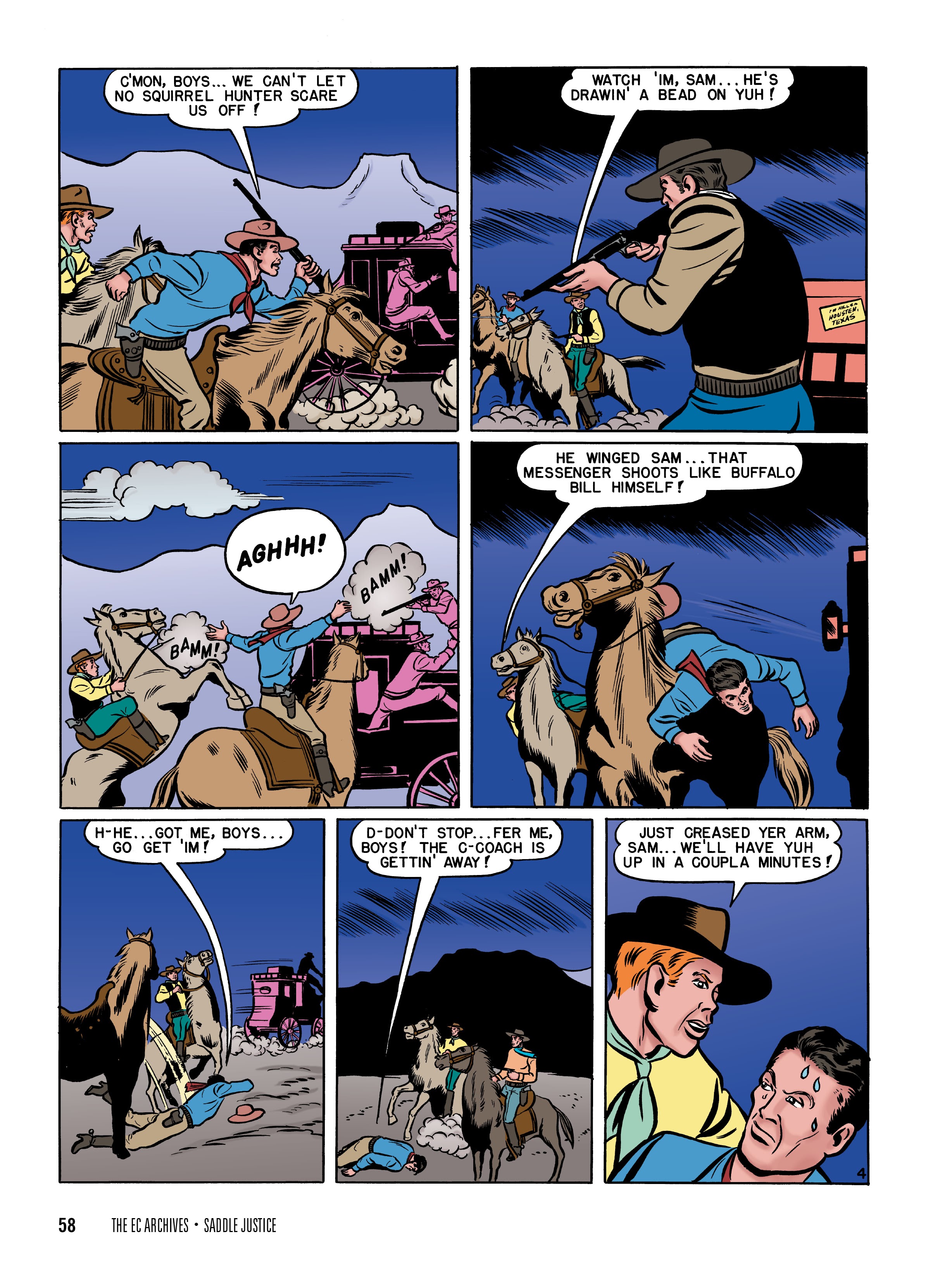 Read online The EC Archives: Saddle Justice comic -  Issue # TPB (Part 1) - 60