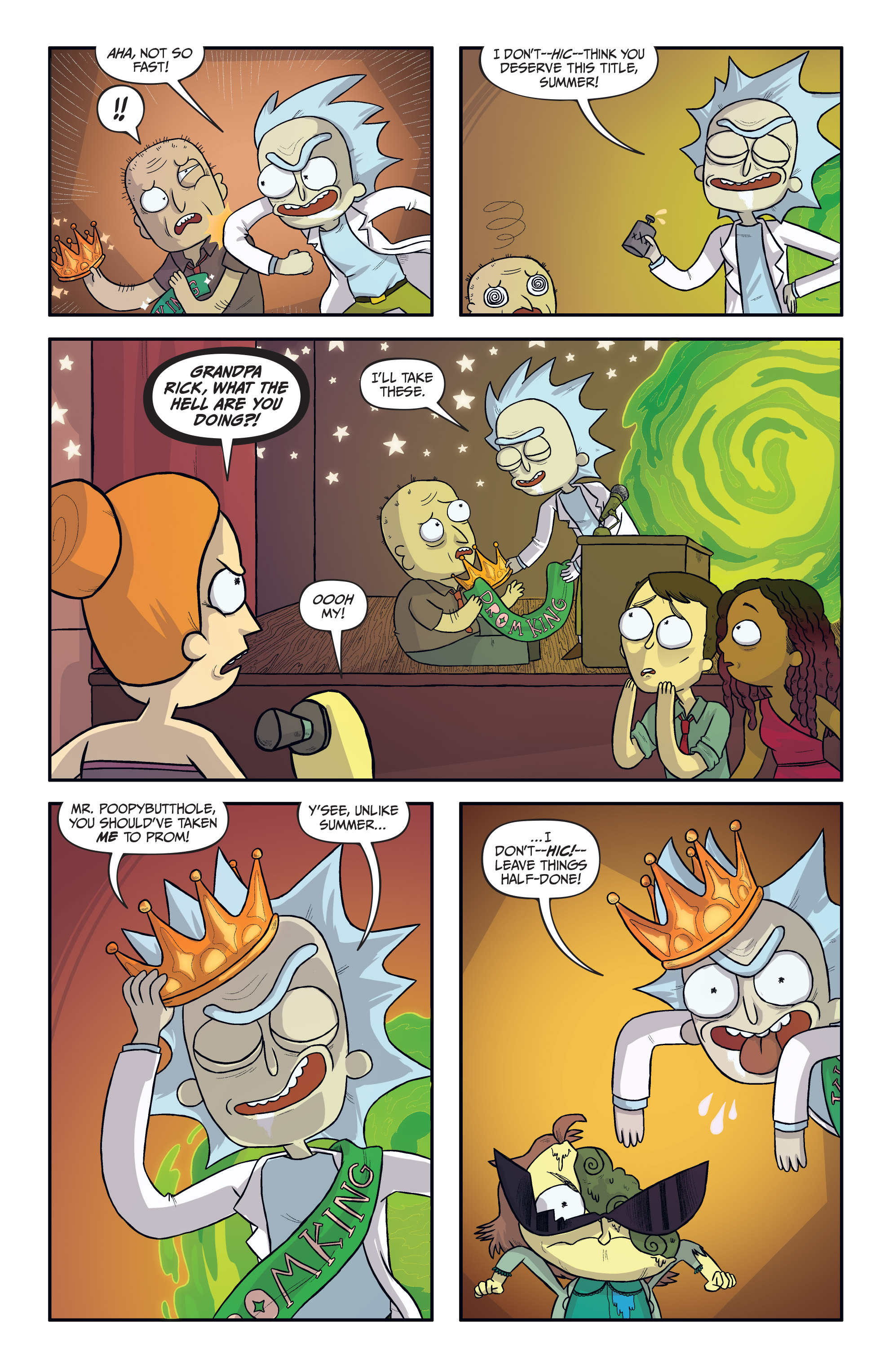 Read online Rick and Morty: Lil' Poopy Superstar comic -  Issue #5 - 9