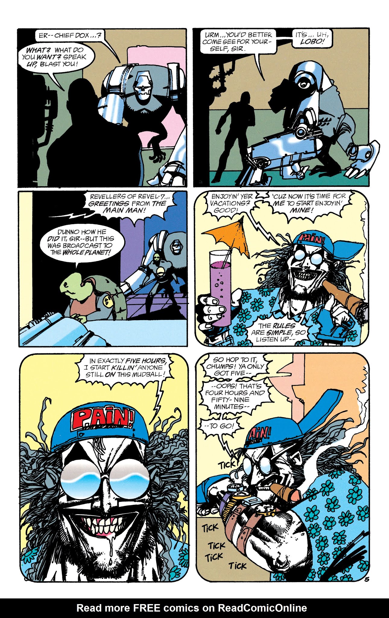 Read online Lobo by Keith Giffen & Alan Grant comic -  Issue # TPB 1 (Part 1) - 89