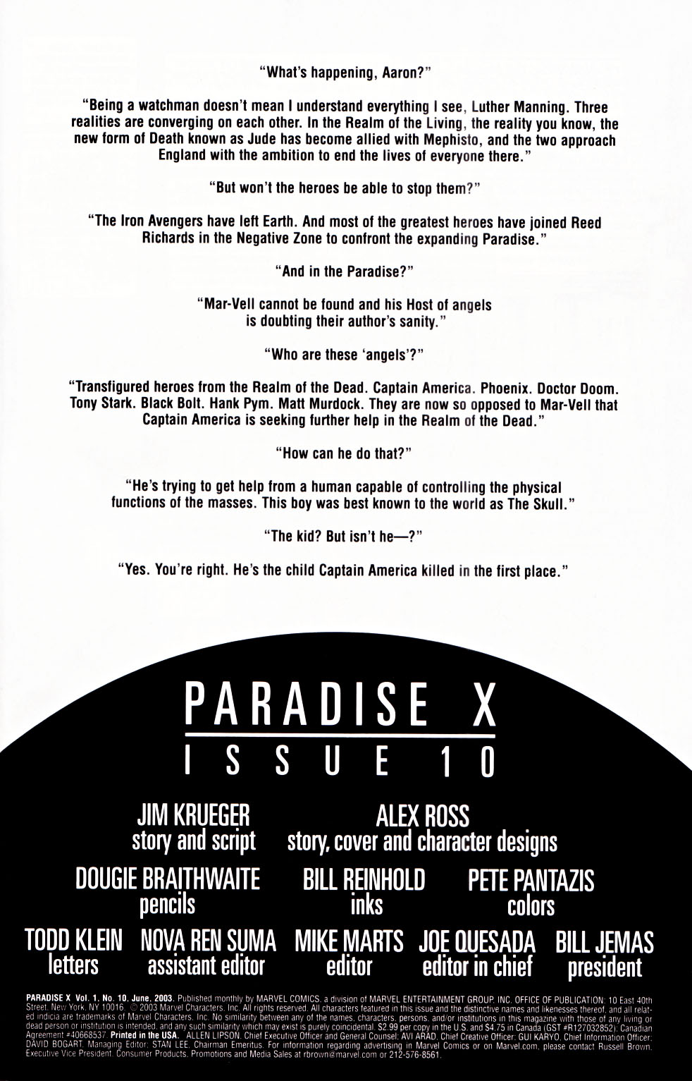 Read online Paradise X comic -  Issue #10 - 12