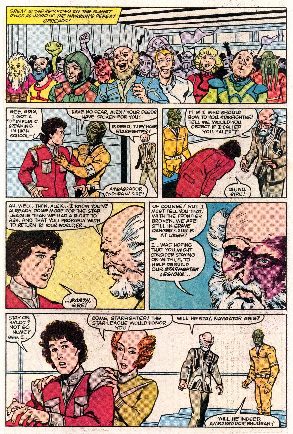 Read online The Last Starfighter comic -  Issue #3 - 19
