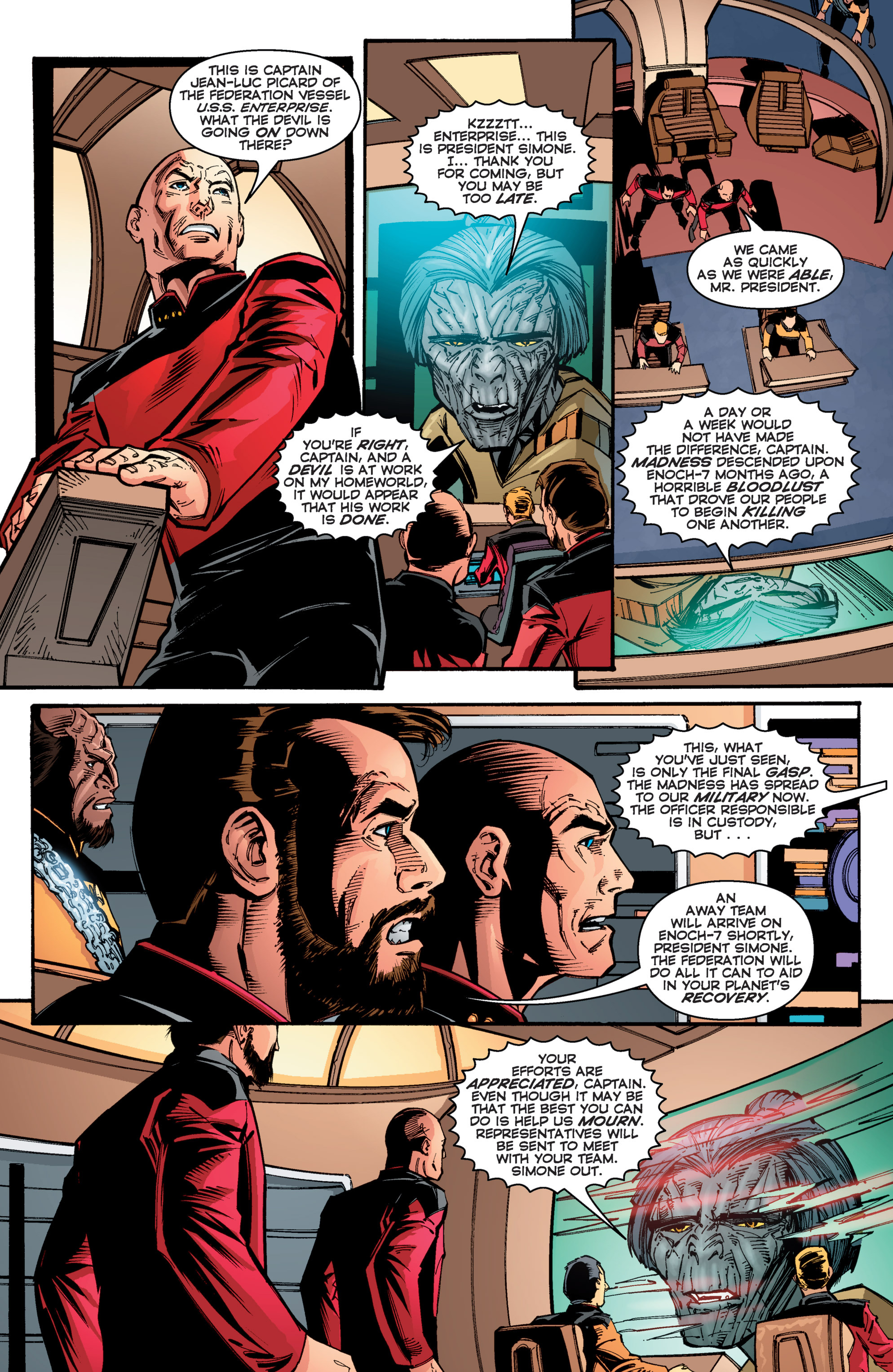 Read online Star Trek Classics comic -  Issue #2 - 92