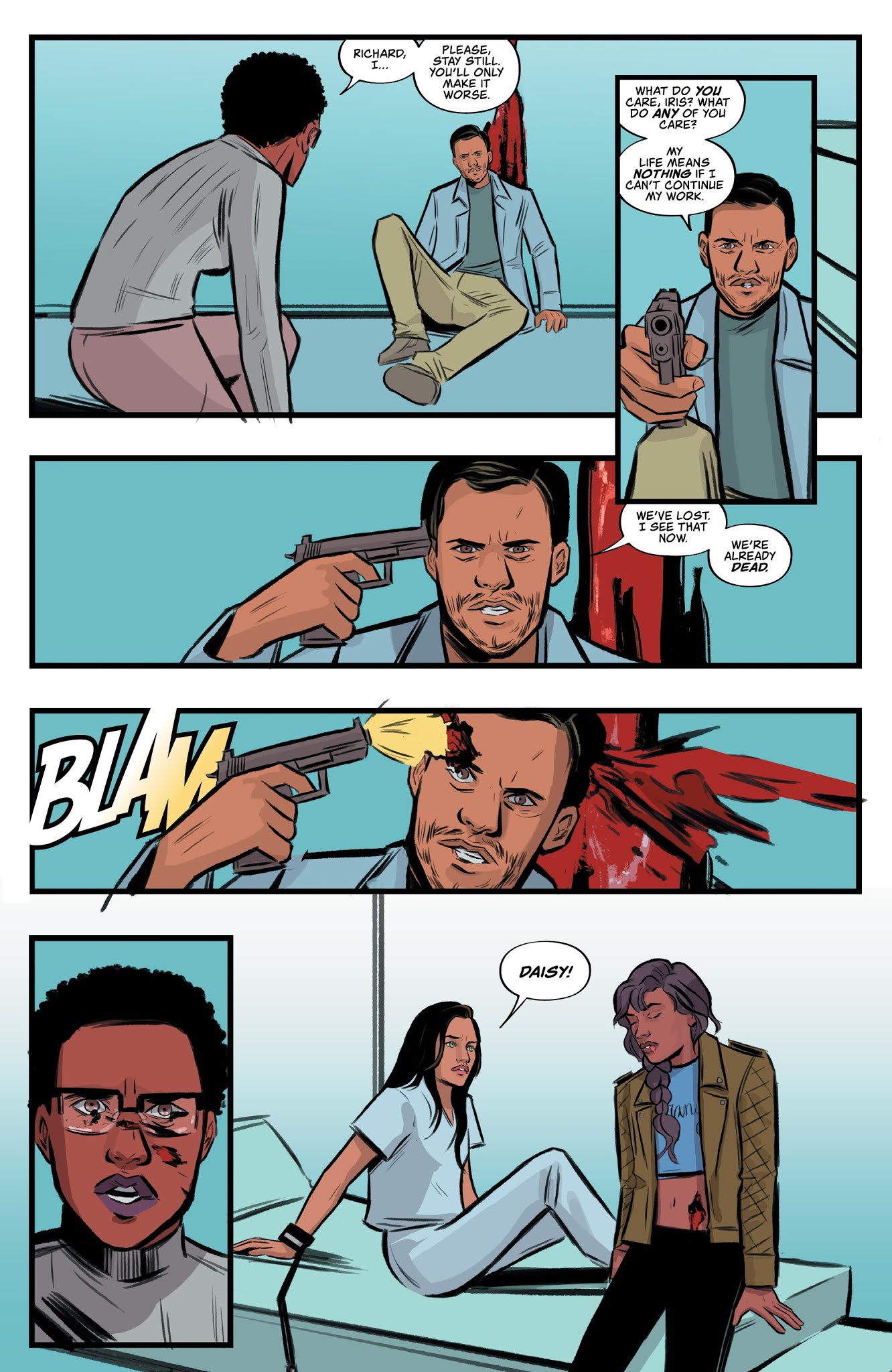 Read online The Wilds comic -  Issue #5 - 27