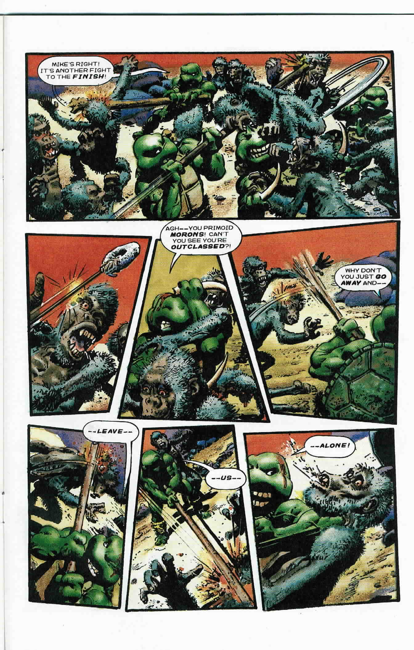 Read online Teenage Mutant Ninja Turtles (1984) comic -  Issue #33 - 24