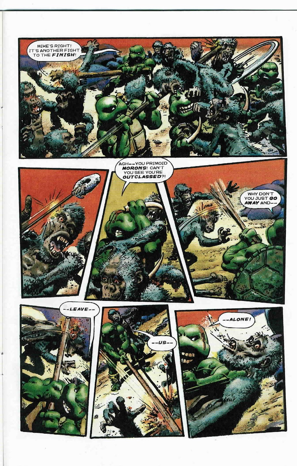 Teenage Mutant Ninja Turtles (1984) Issue #33 #33 - English 24