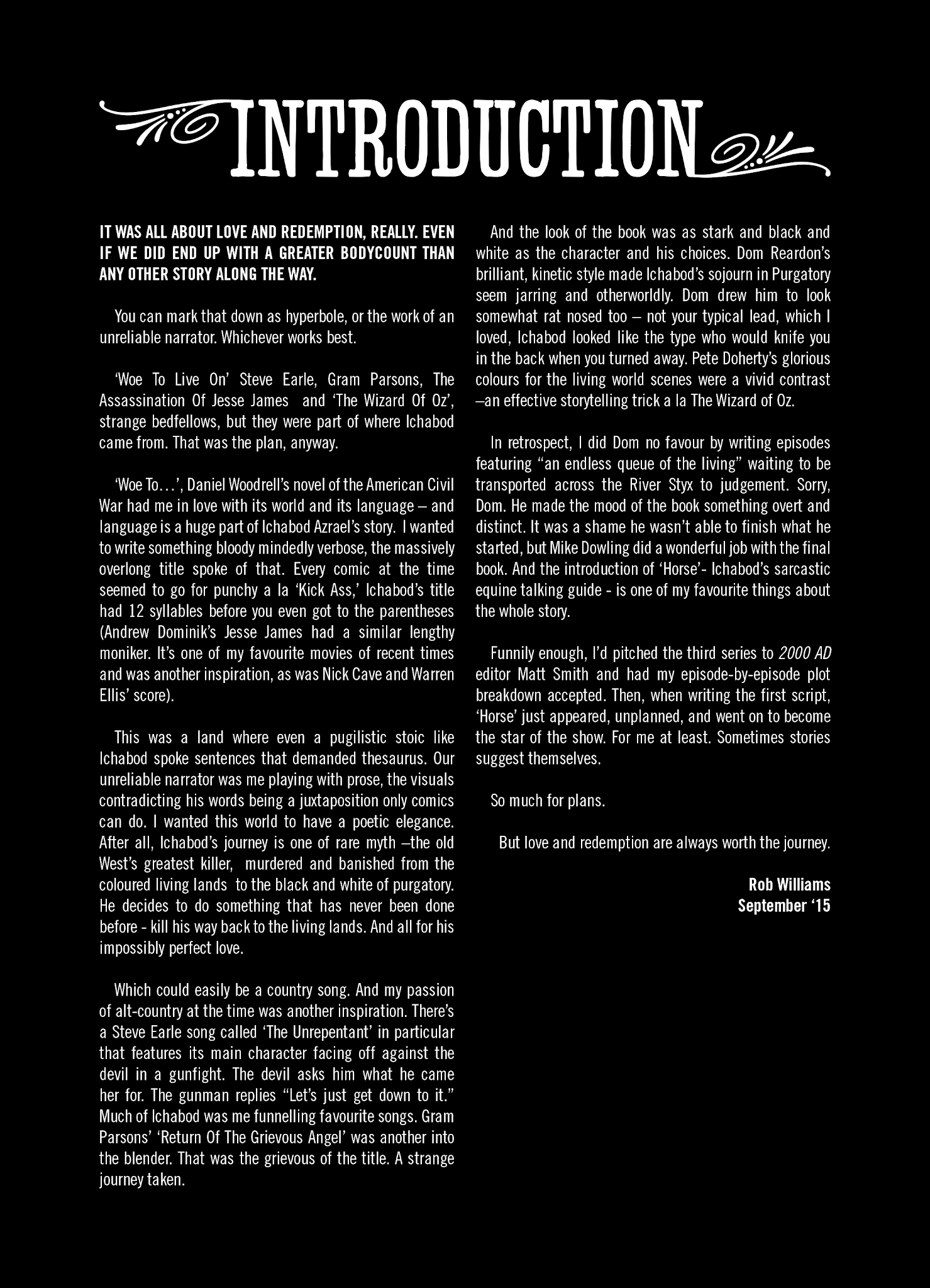 Read online The Grievous Journey of Ichabod Azrael (and the DEAD LEFT in His WAKE) comic -  Issue # TPB - 4