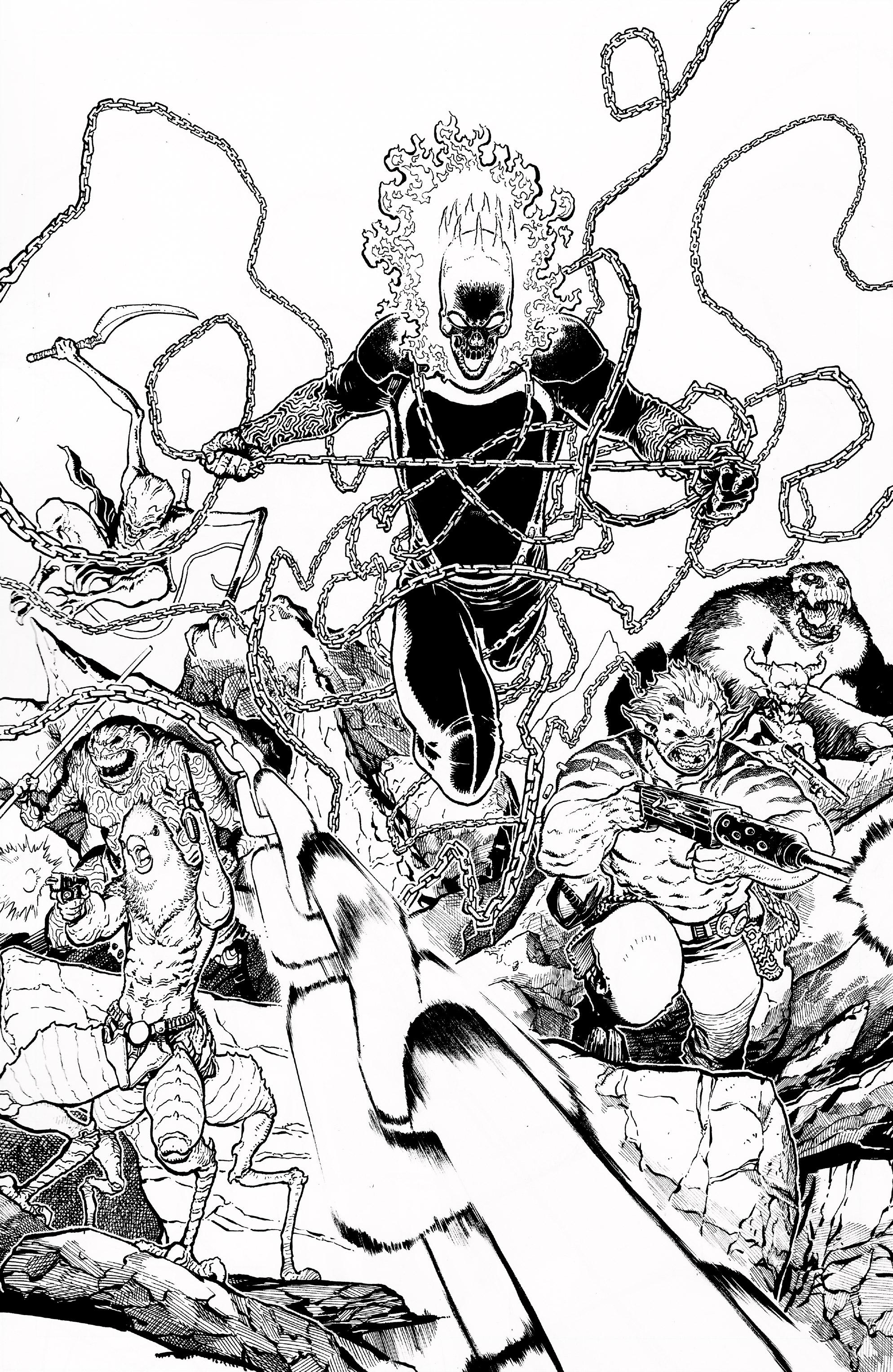 Read online Ghost Rider (2019) comic -  Issue # _Director's Cut - 81