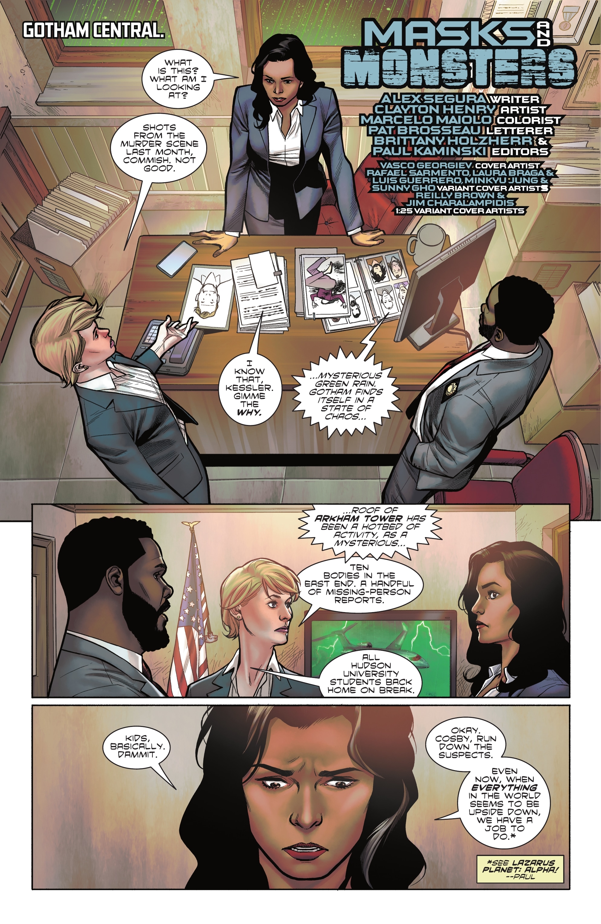 Read online Lazarus Planet: Legends Reborn comic -  Issue # Full - 3
