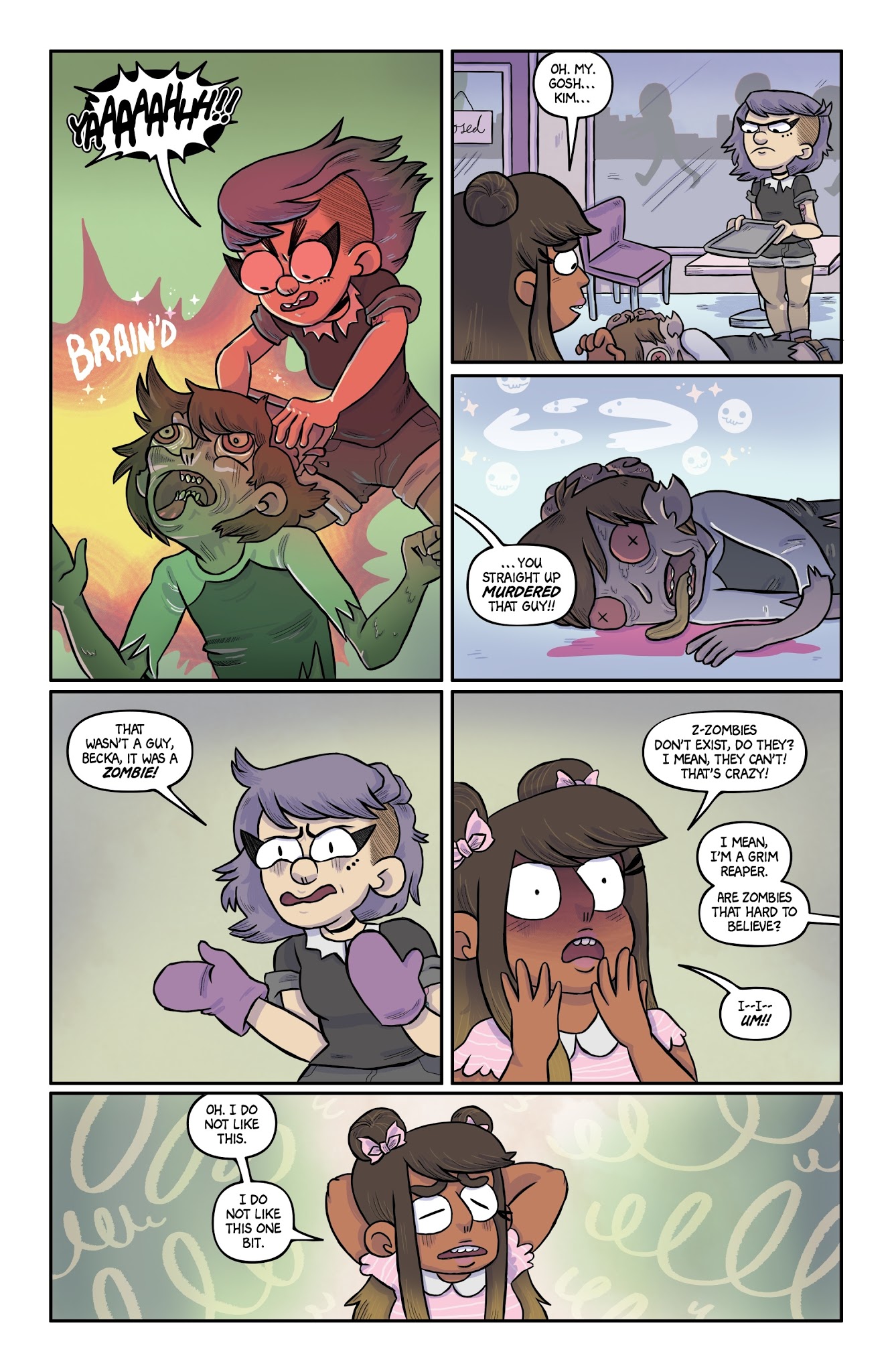 Read online Kim Reaper comic -  Issue #4 - 4