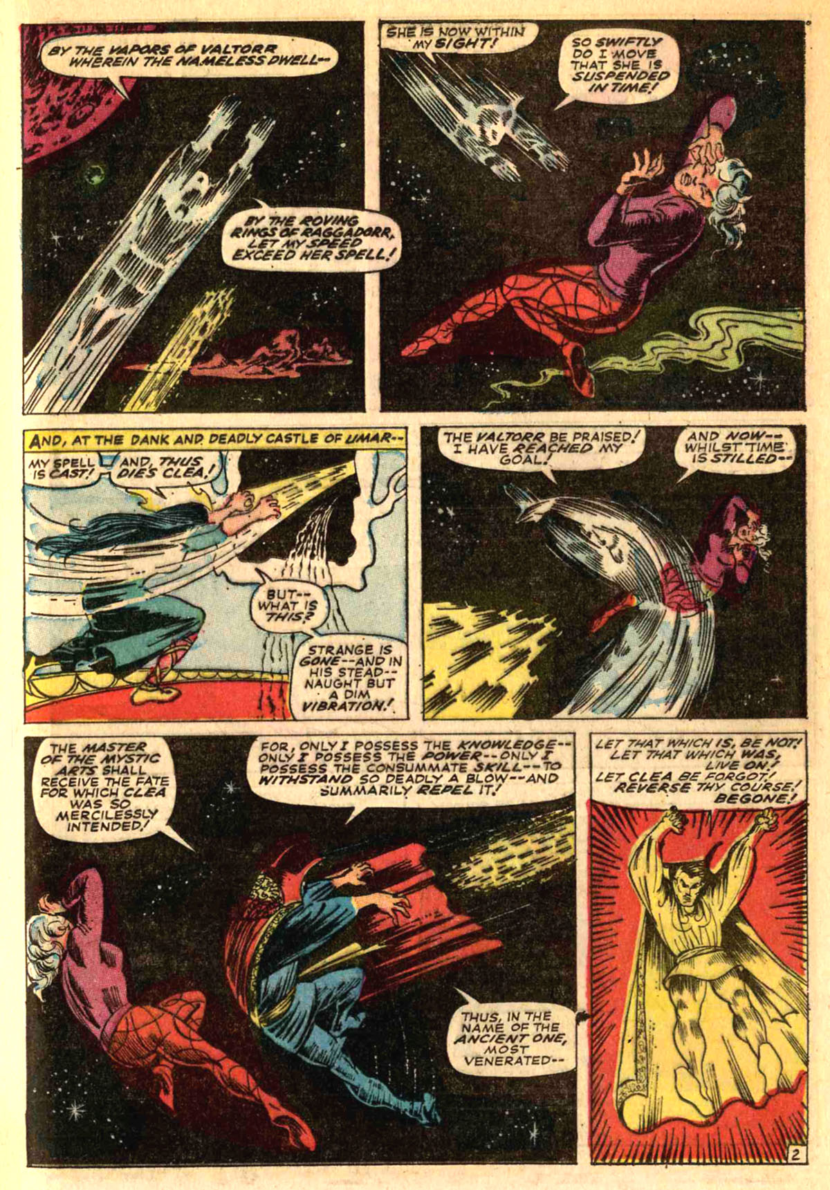 Read online Marvel Masterworks: Doctor Strange comic -  Issue # TPB 2 - 136