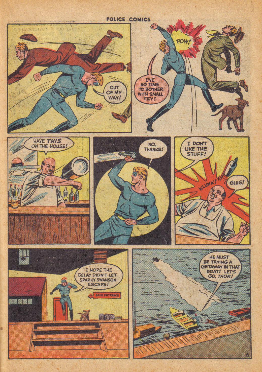 Read online Police Comics comic -  Issue #56 - 43