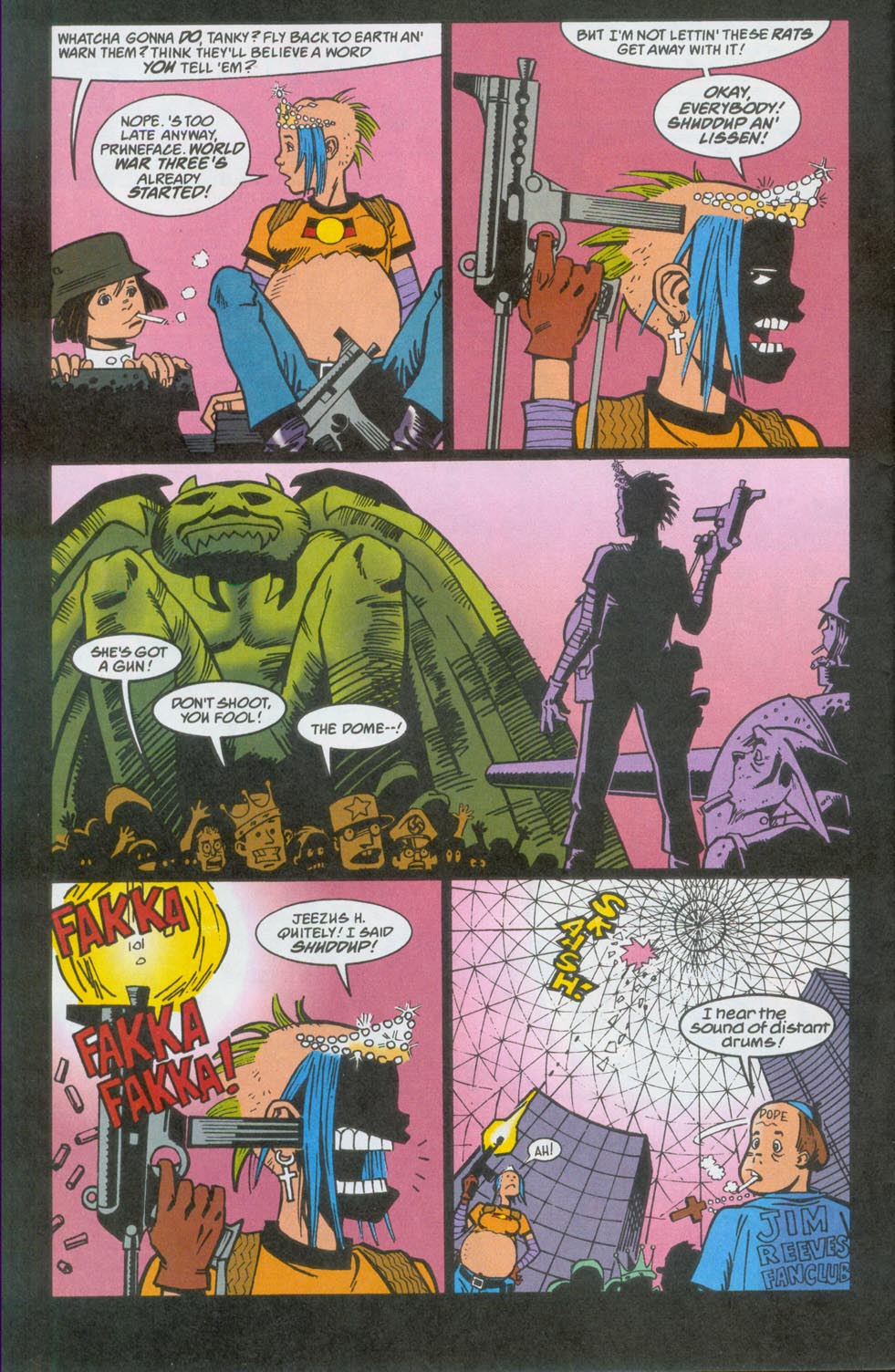 Read online Tank Girl: Apocalypse comic -  Issue #4 - 5
