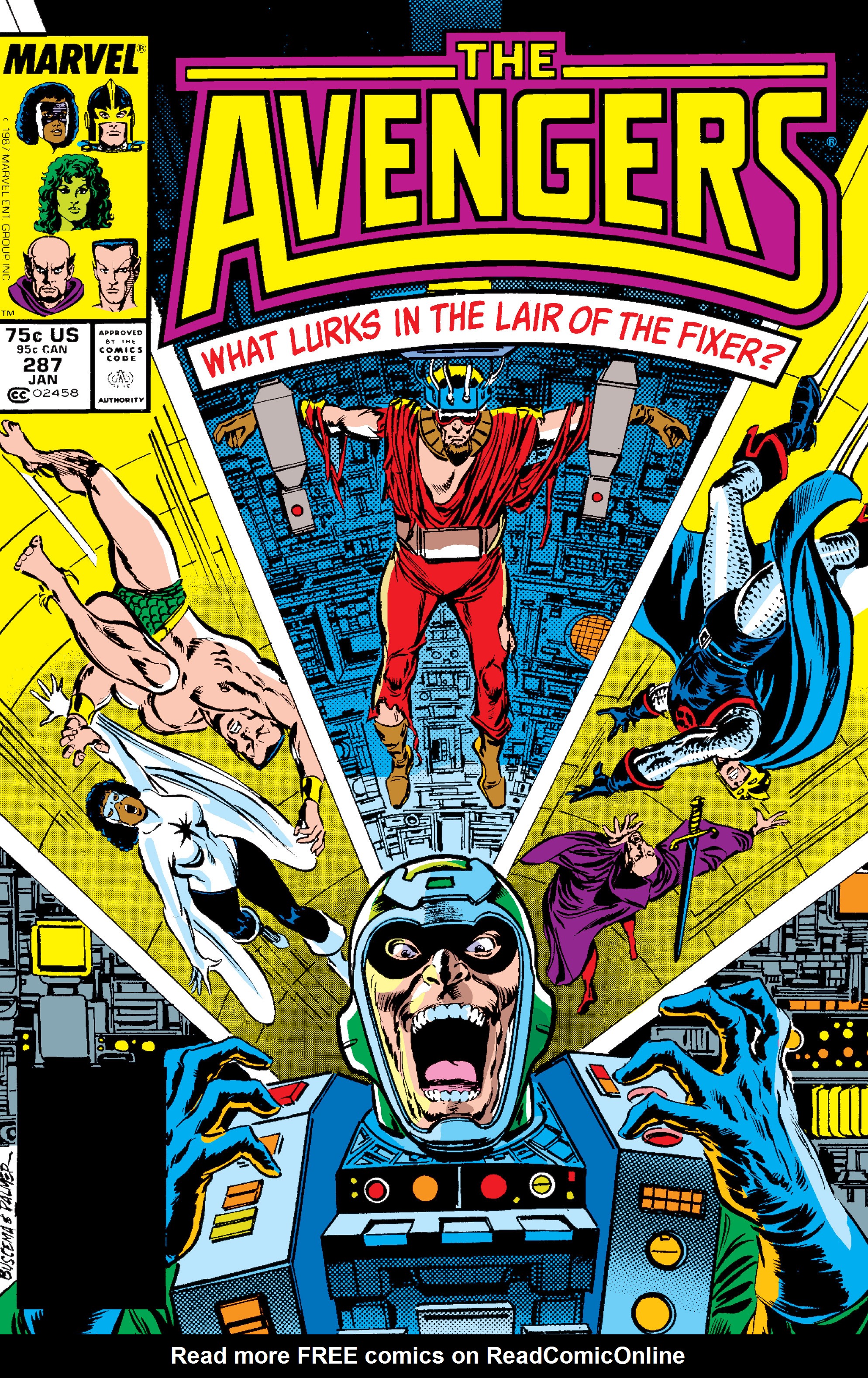 Read online The Avengers (1963) comic -  Issue #287 - 1