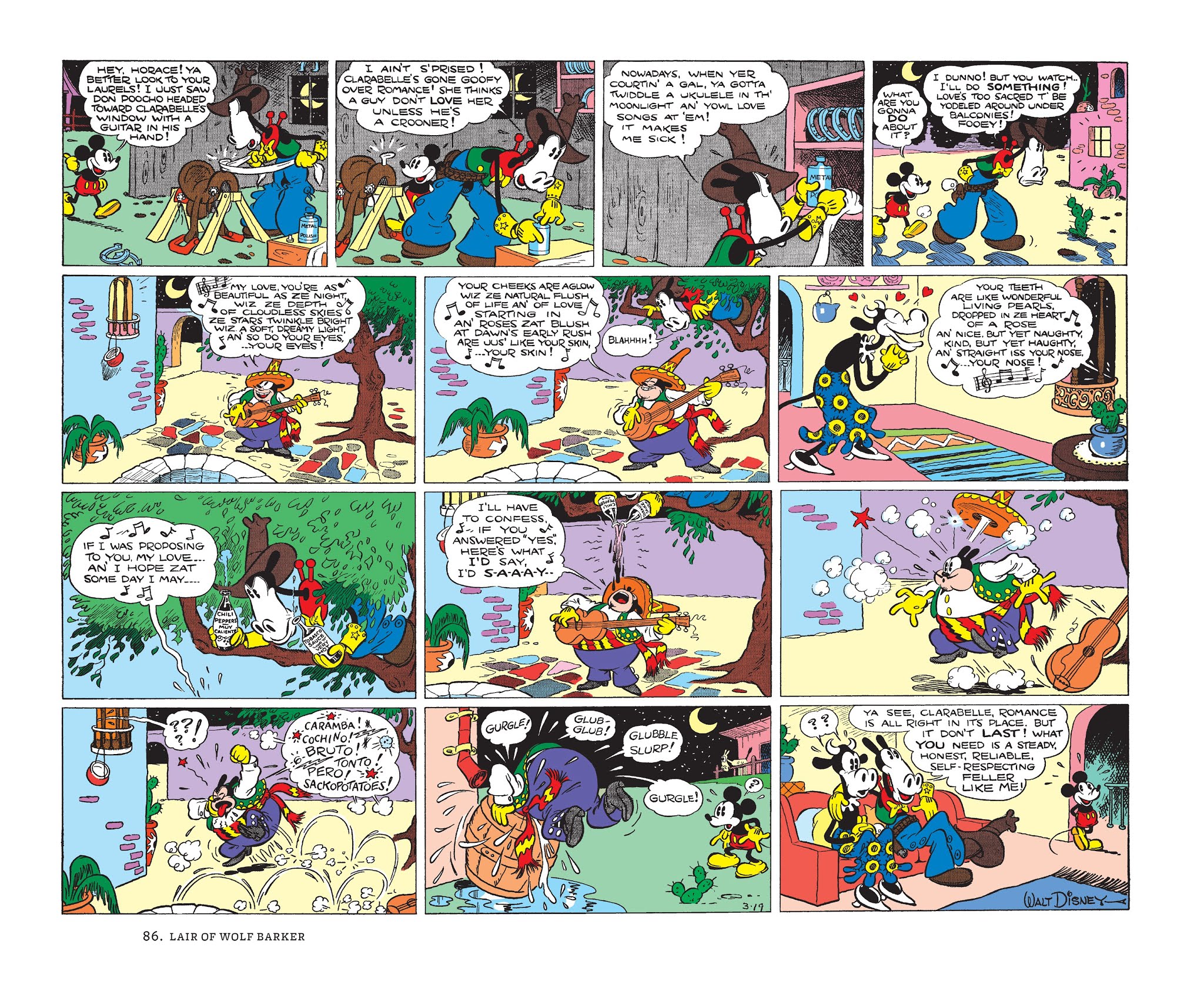 Read online Walt Disney's Mickey Mouse Color Sundays comic -  Issue # TPB 1 (Part 1) - 86