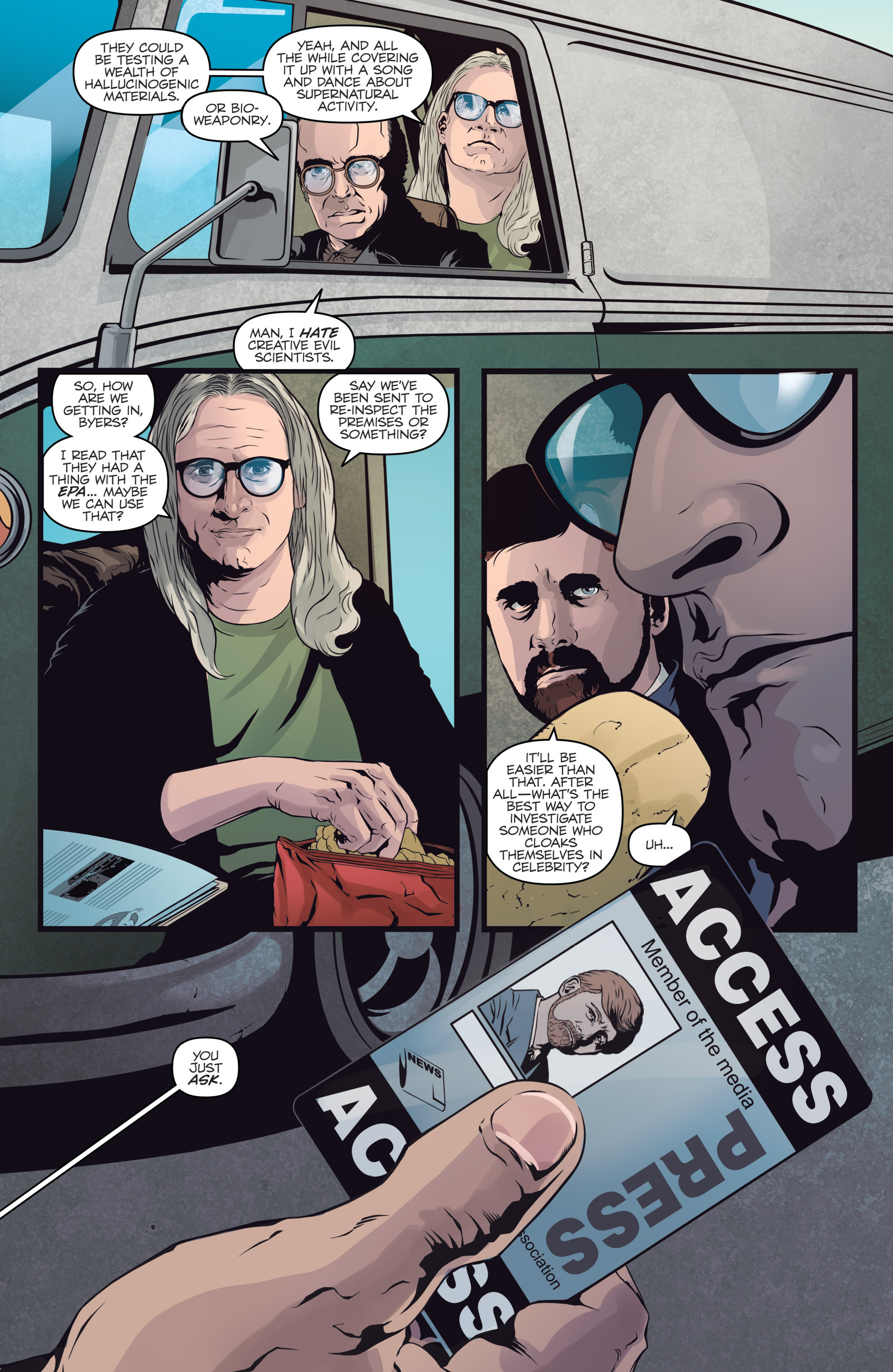 Read online The X-Files/Ghostbusters: Conspiracy comic -  Issue # Full - 5