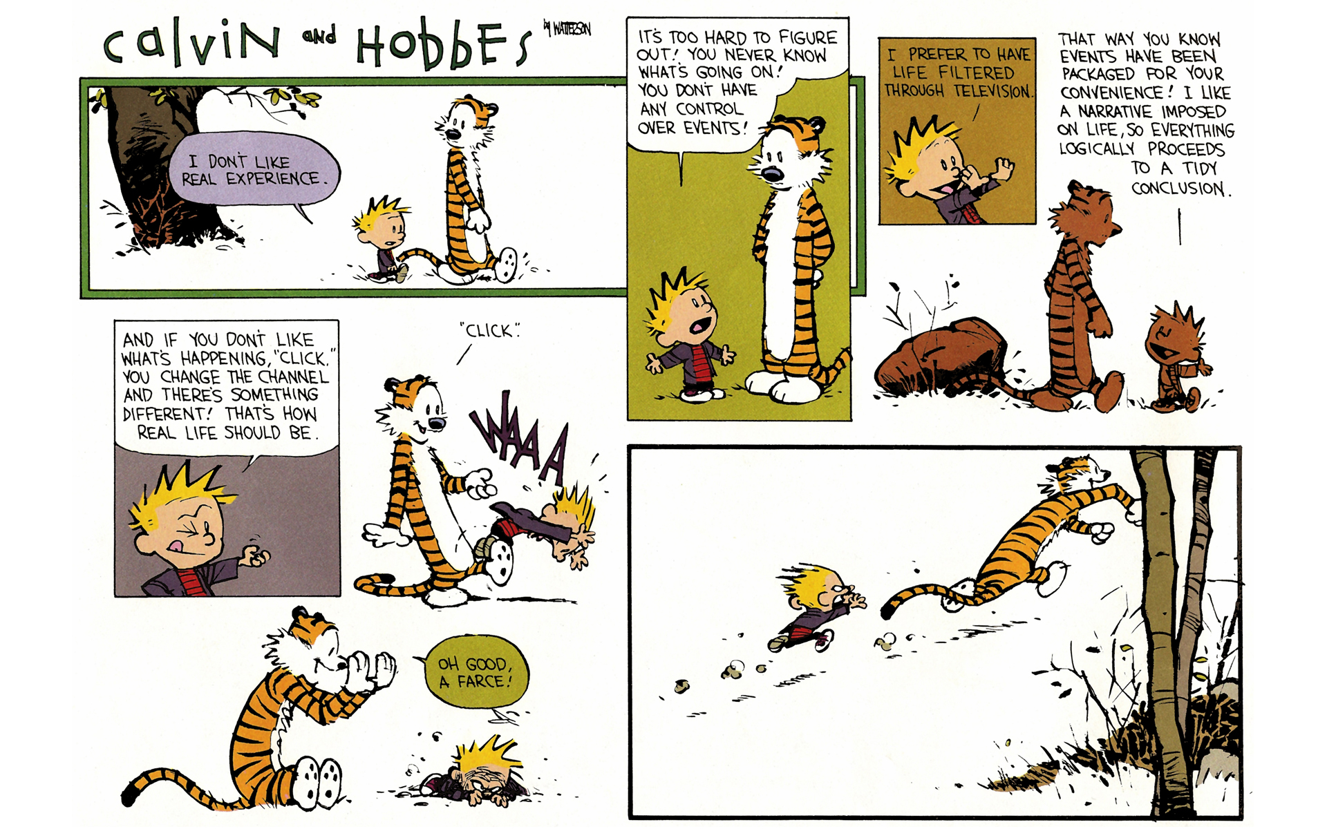 Read online Calvin and Hobbes comic -  Issue #8 - 156