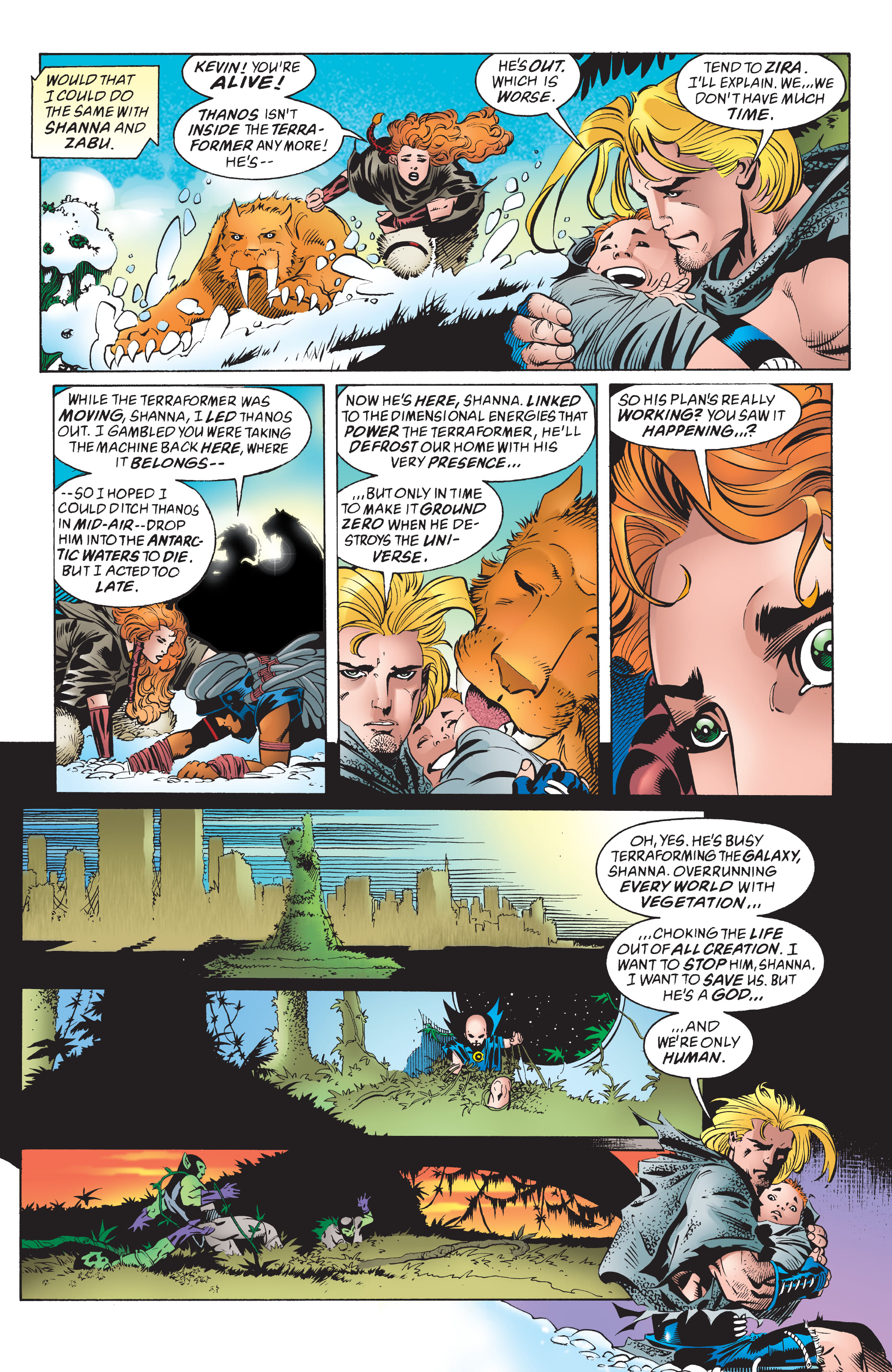 Read online Thanos Loses comic -  Issue # TPB - 7