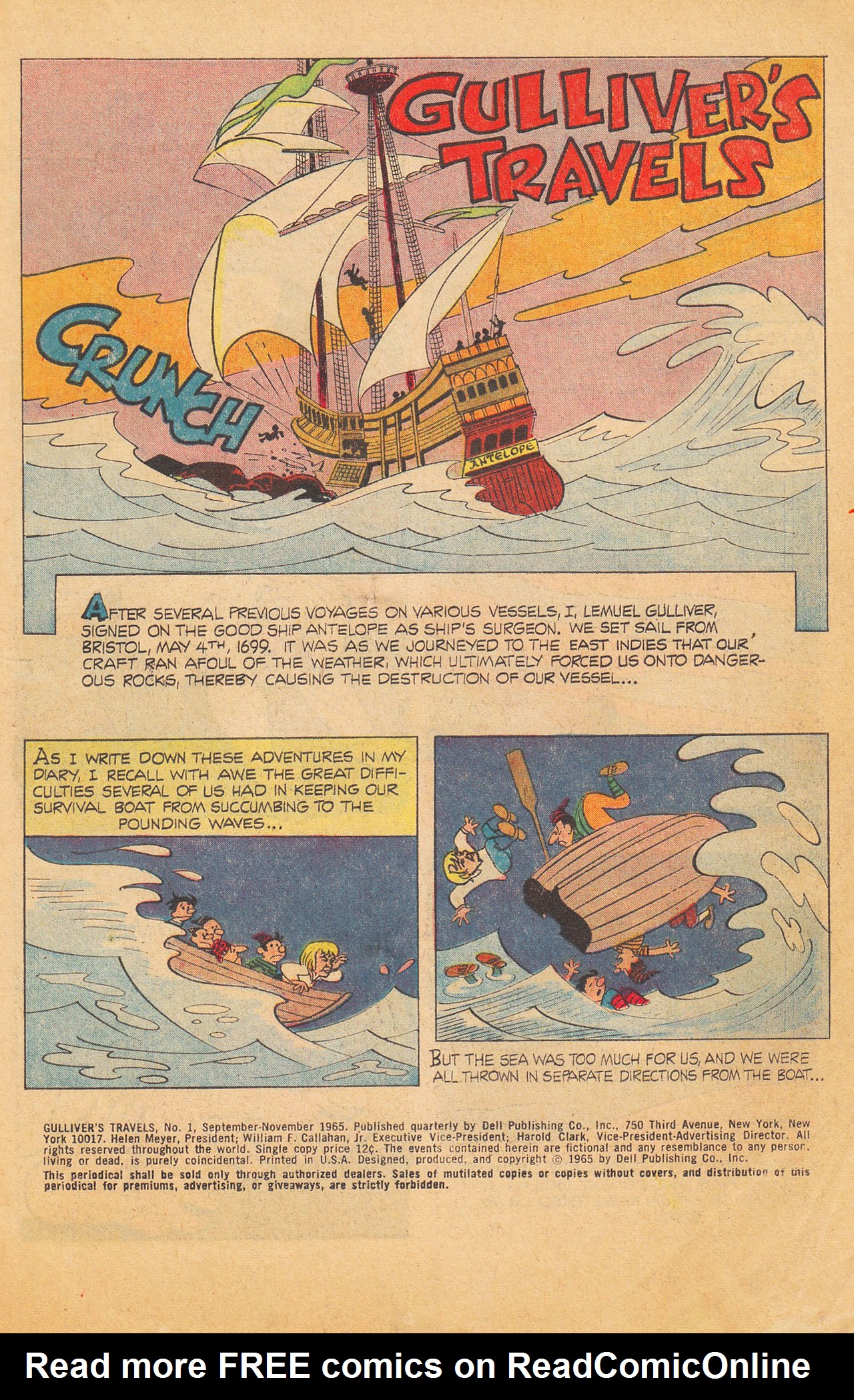 Read online Gulliver's Travels comic -  Issue # Full - 3