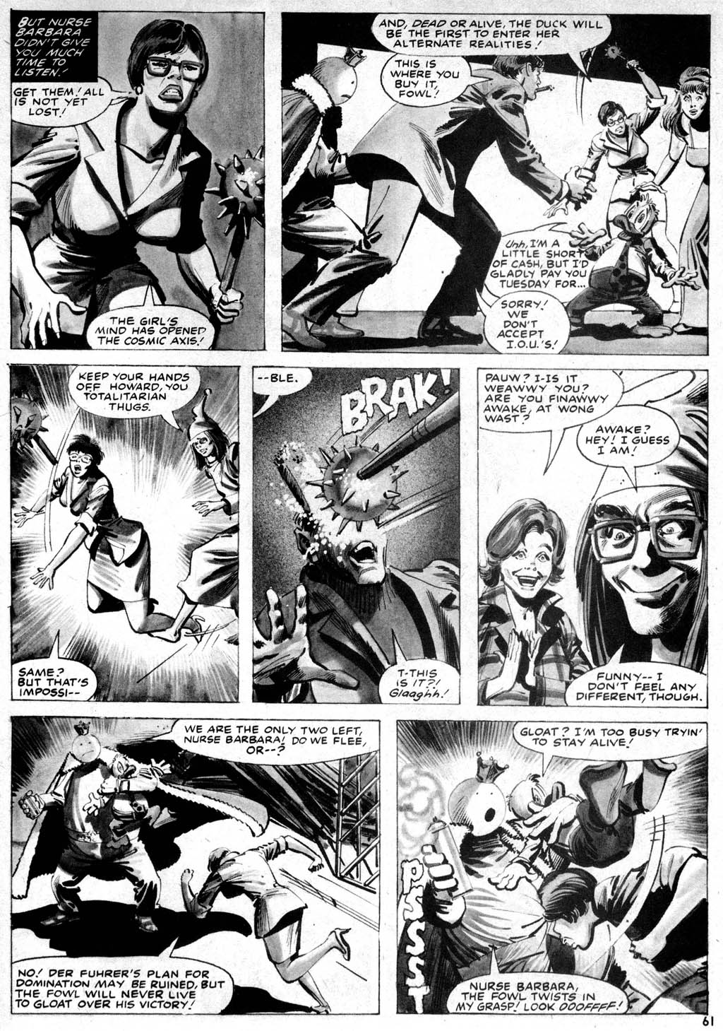 Read online Howard the Duck (1979) comic -  Issue #4 - 57