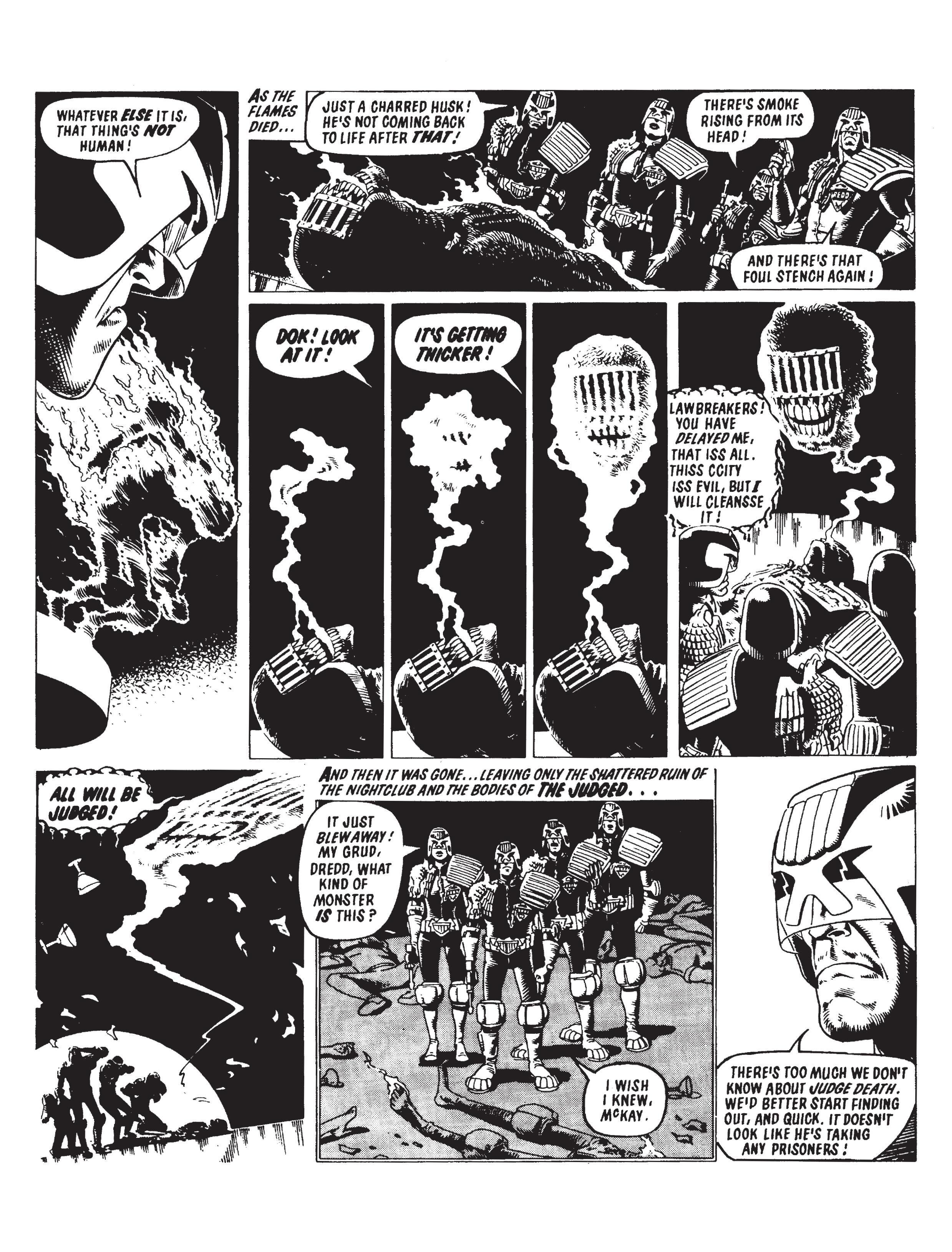 Read online Essential Judge Dredd: Dredd Vs Death comic -  Issue # TPB (Part 1) - 12