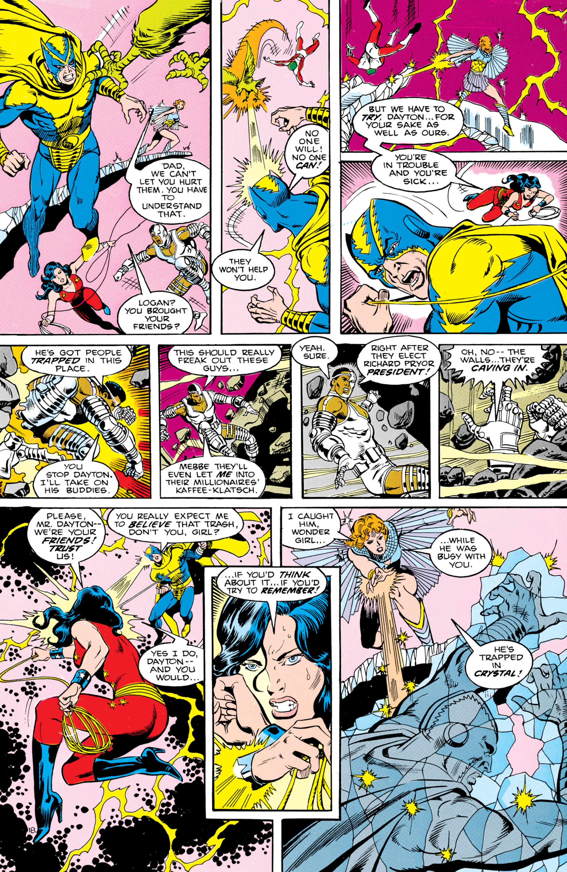 Read online The New Teen Titans (1984) comic -  Issue #14 - 19