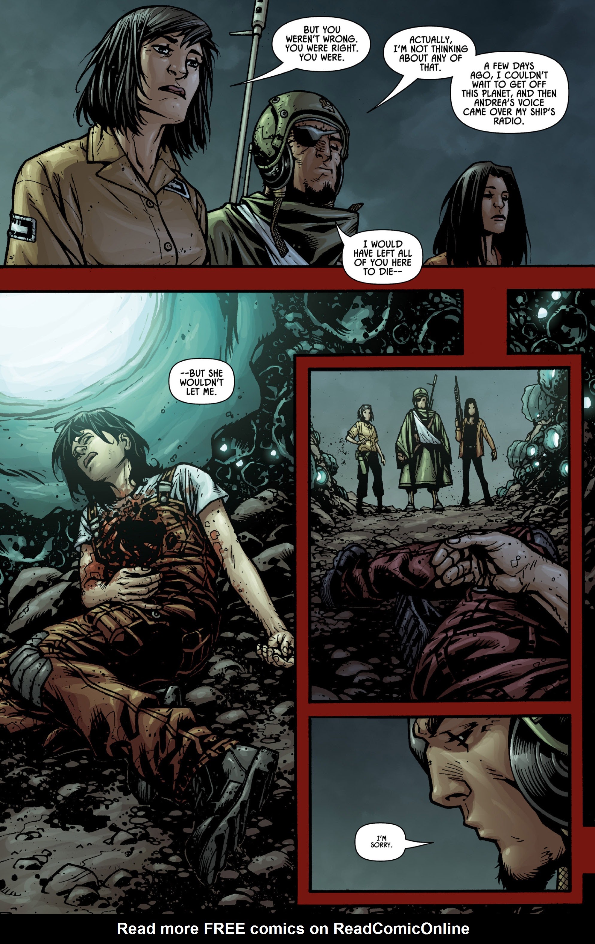 Read online Aliens: More Than Human comic -  Issue # TPB - 99