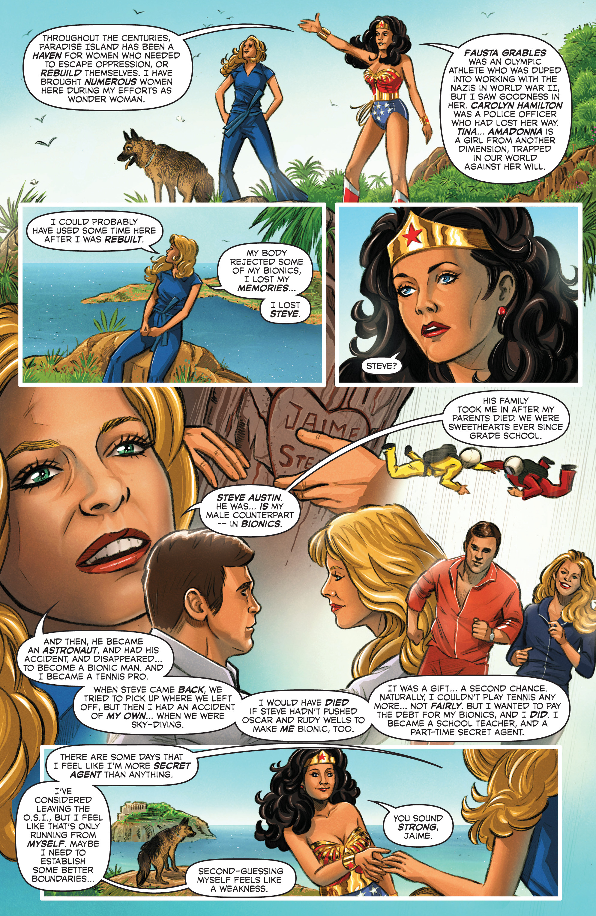 Read online Wonder Woman '77 Meets The Bionic Woman comic -  Issue #4 - 17