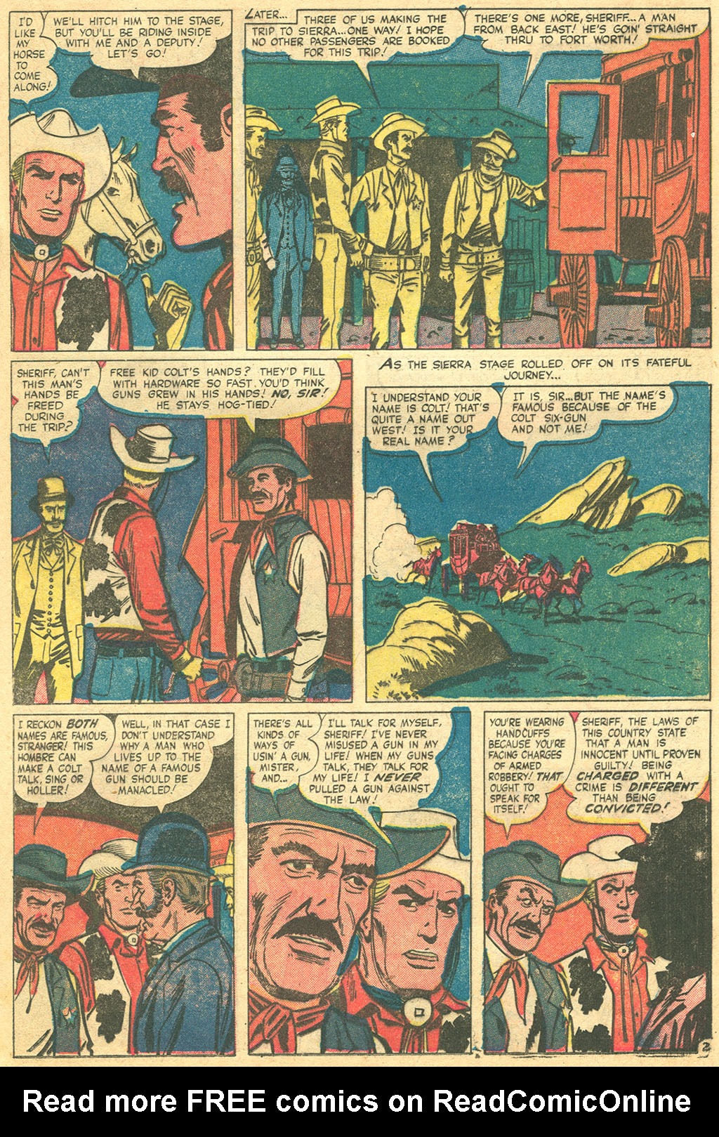 Read online Kid Colt Outlaw comic -  Issue #72 - 18