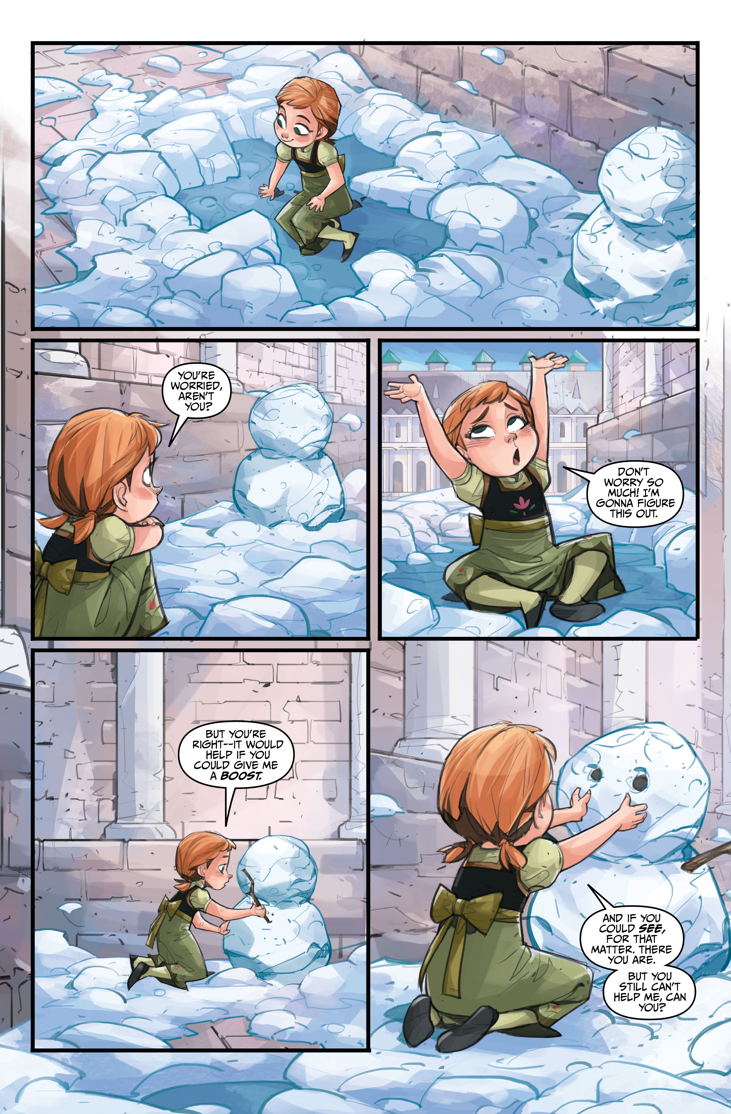 Read online Disney Frozen Library Edition comic -  Issue # TPB (Part 3) - 53