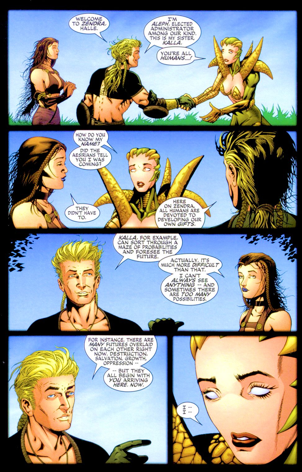 Read online Zendra comic -  Issue #5 - 17