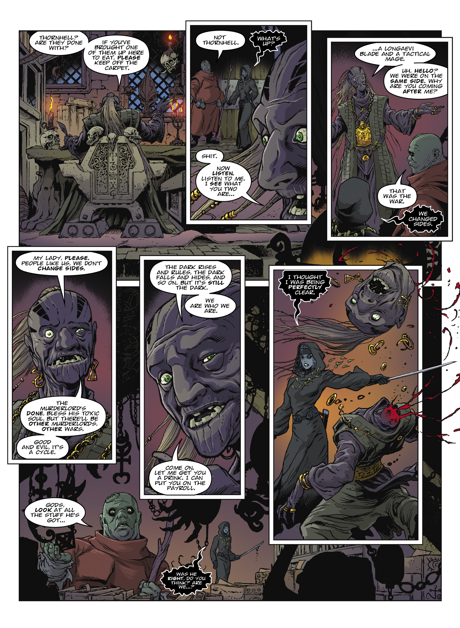 Read online Judge Dredd Megazine (Vol. 5) comic -  Issue #447 - 89