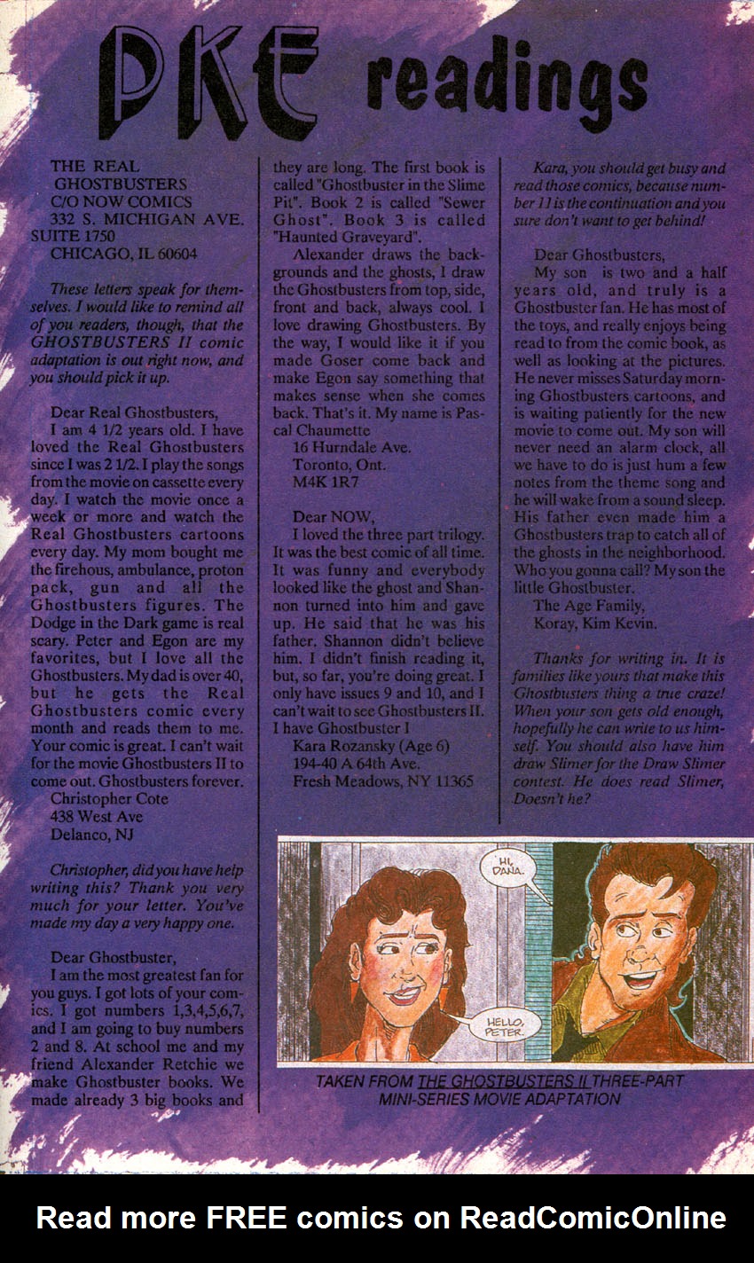 Read online Real Ghostbusters comic -  Issue #13 - 24