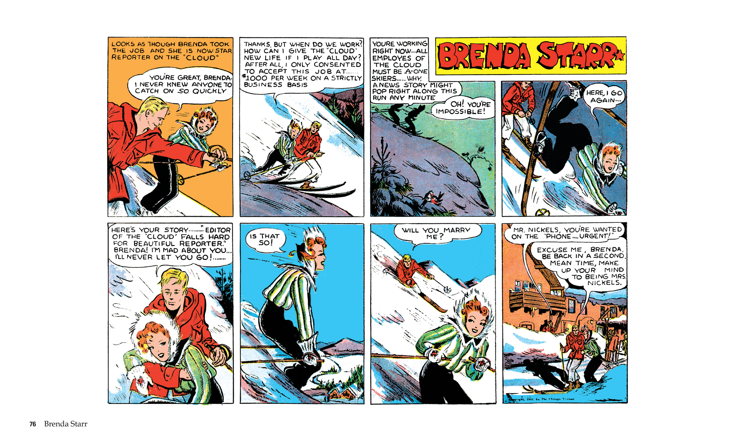 Read online Brenda Starr, Reporter: The Collected Dailies and Sundays comic -  Issue # TPB (Part 1) - 77
