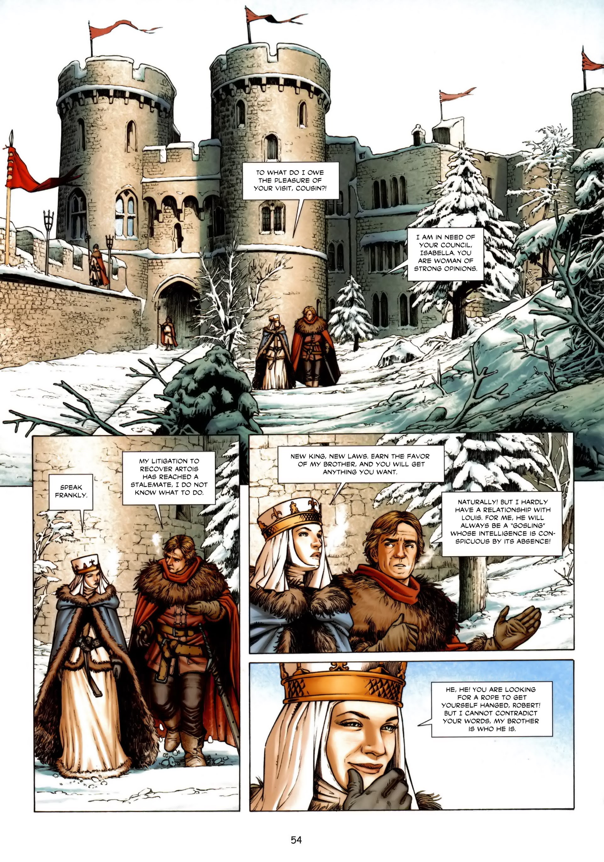 Read online Isabella: She-Wolf of France comic -  Issue #1 - 55