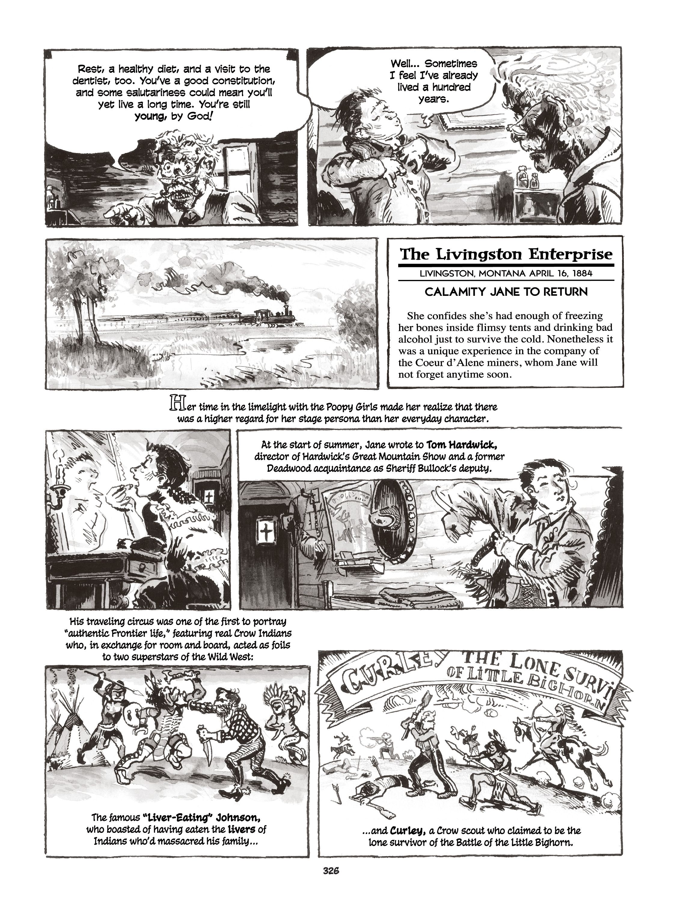 Read online Calamity Jane: The Calamitous Life of Martha Jane Cannary comic -  Issue # TPB (Part 4) - 27