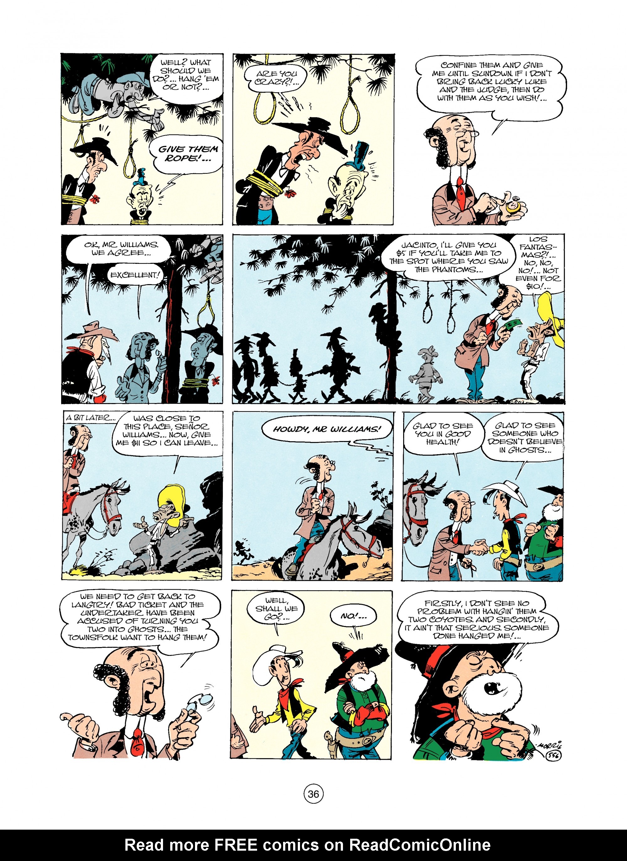 Read online A Lucky Luke Adventure comic -  Issue #24 - 36