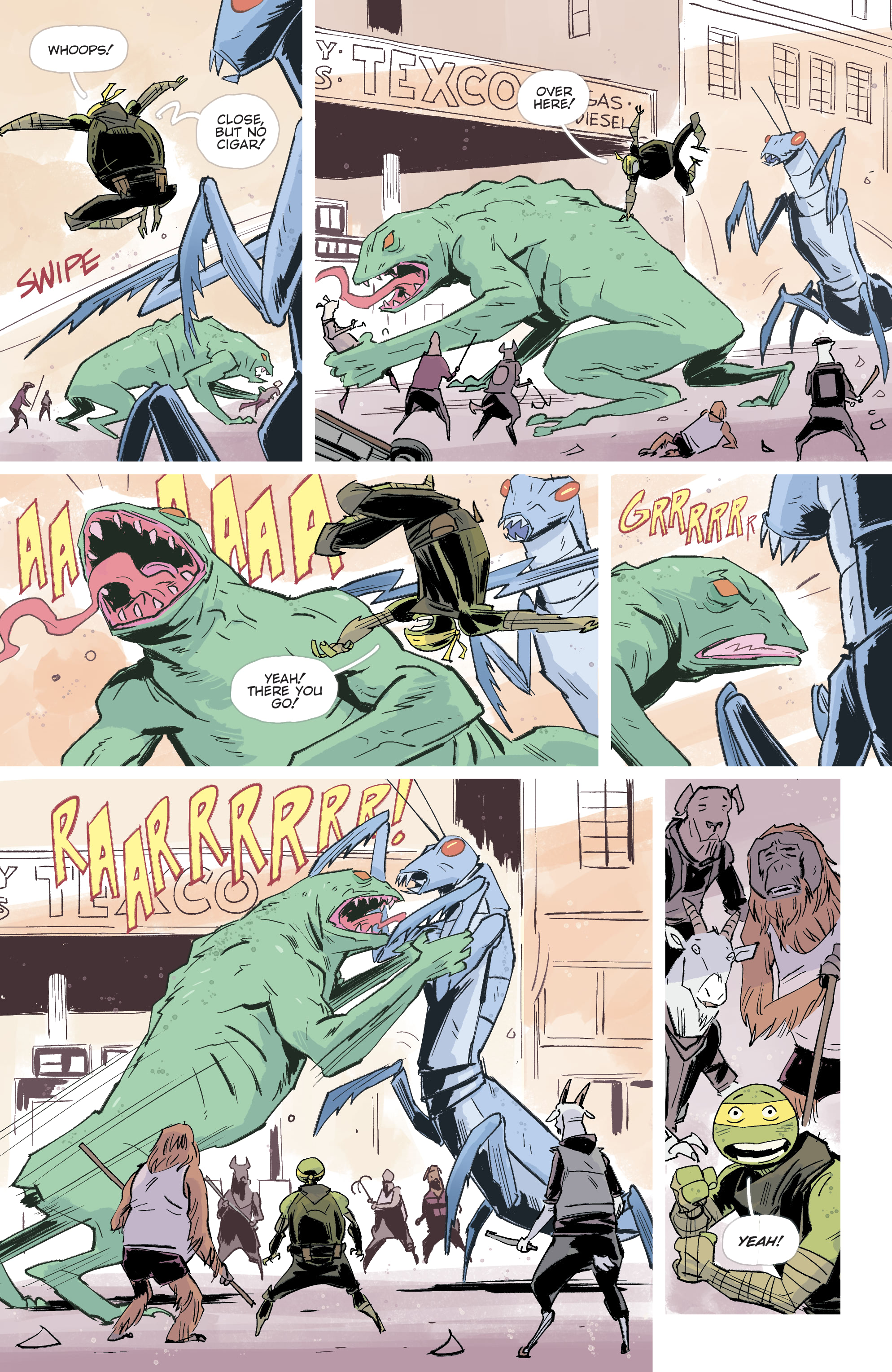 Read online Teenage Mutant Ninja Turtles: Jennika II comic -  Issue #2 - 5
