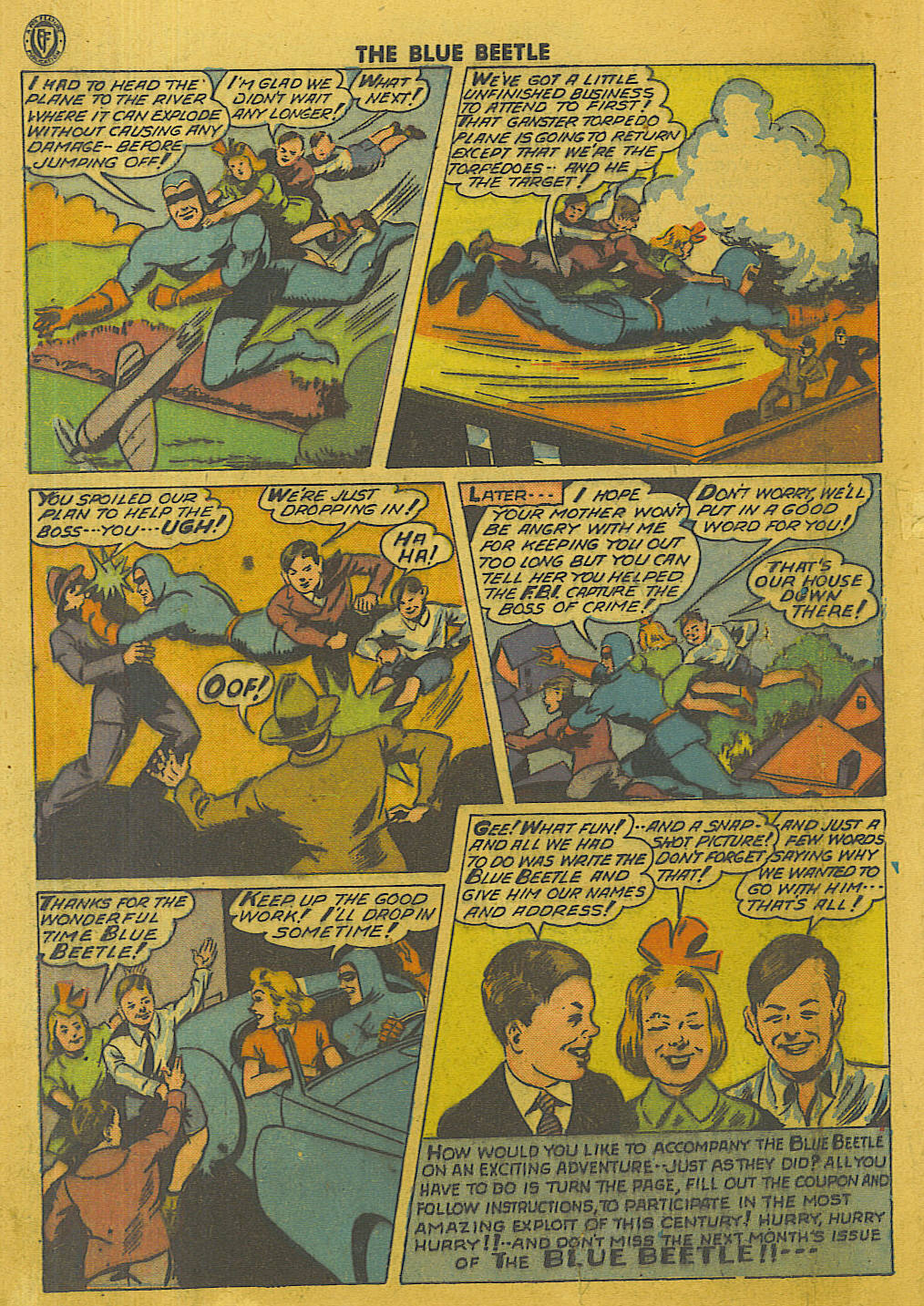 Read online The Blue Beetle comic -  Issue #35 - 41