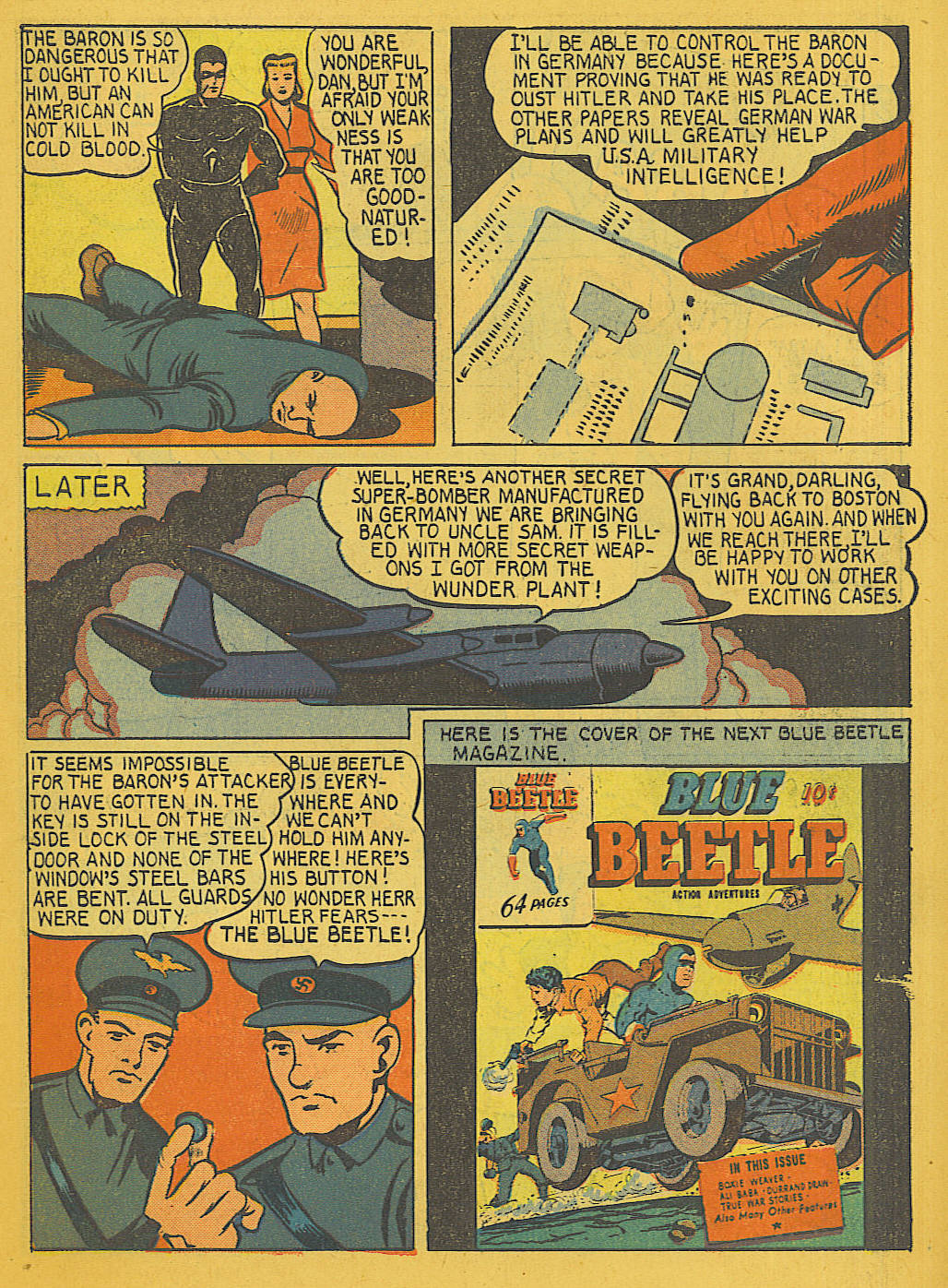 Read online The Blue Beetle comic -  Issue #29 - 10