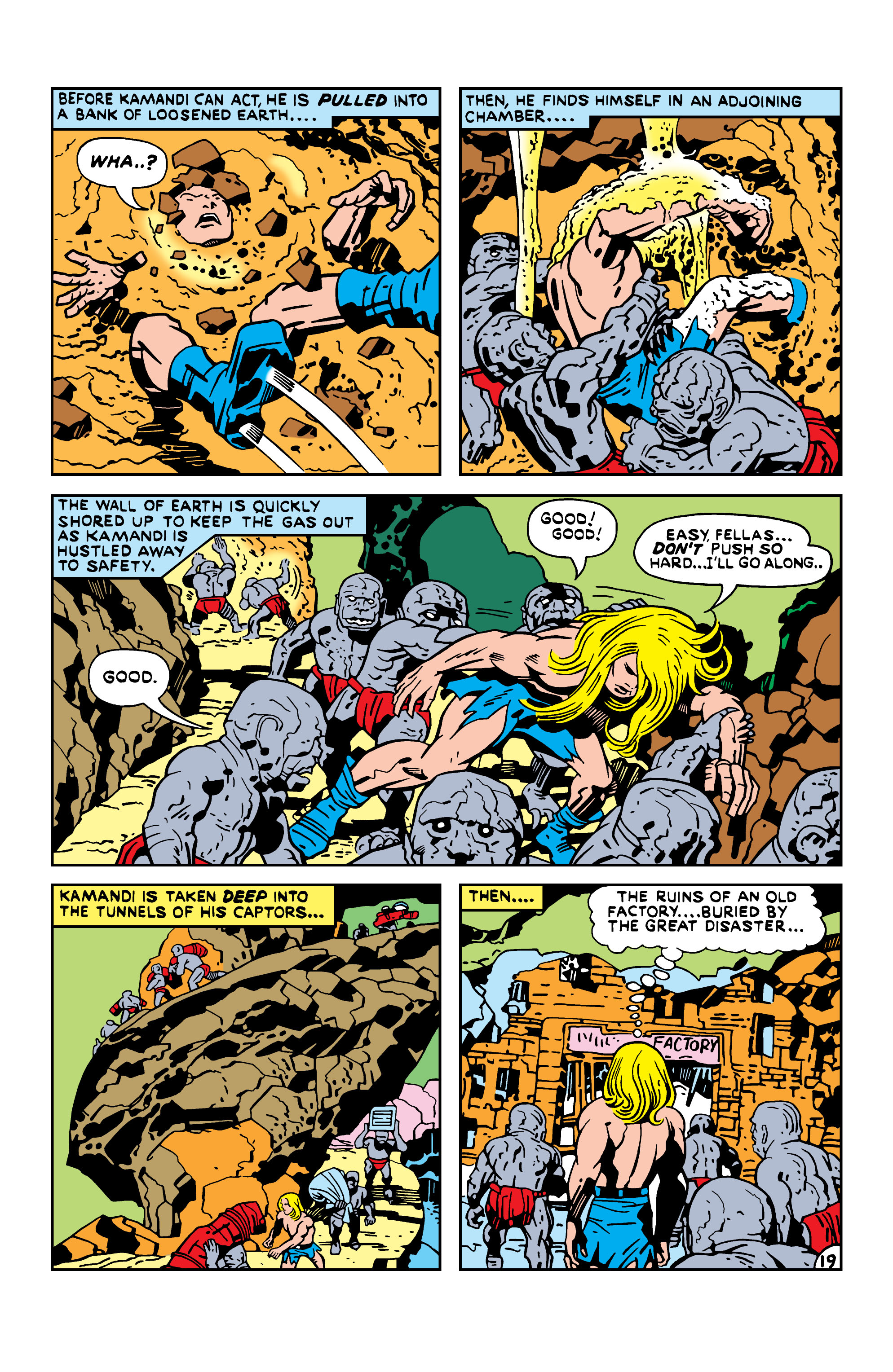 Read online Kamandi, The Last Boy On Earth comic -  Issue #17 - 19