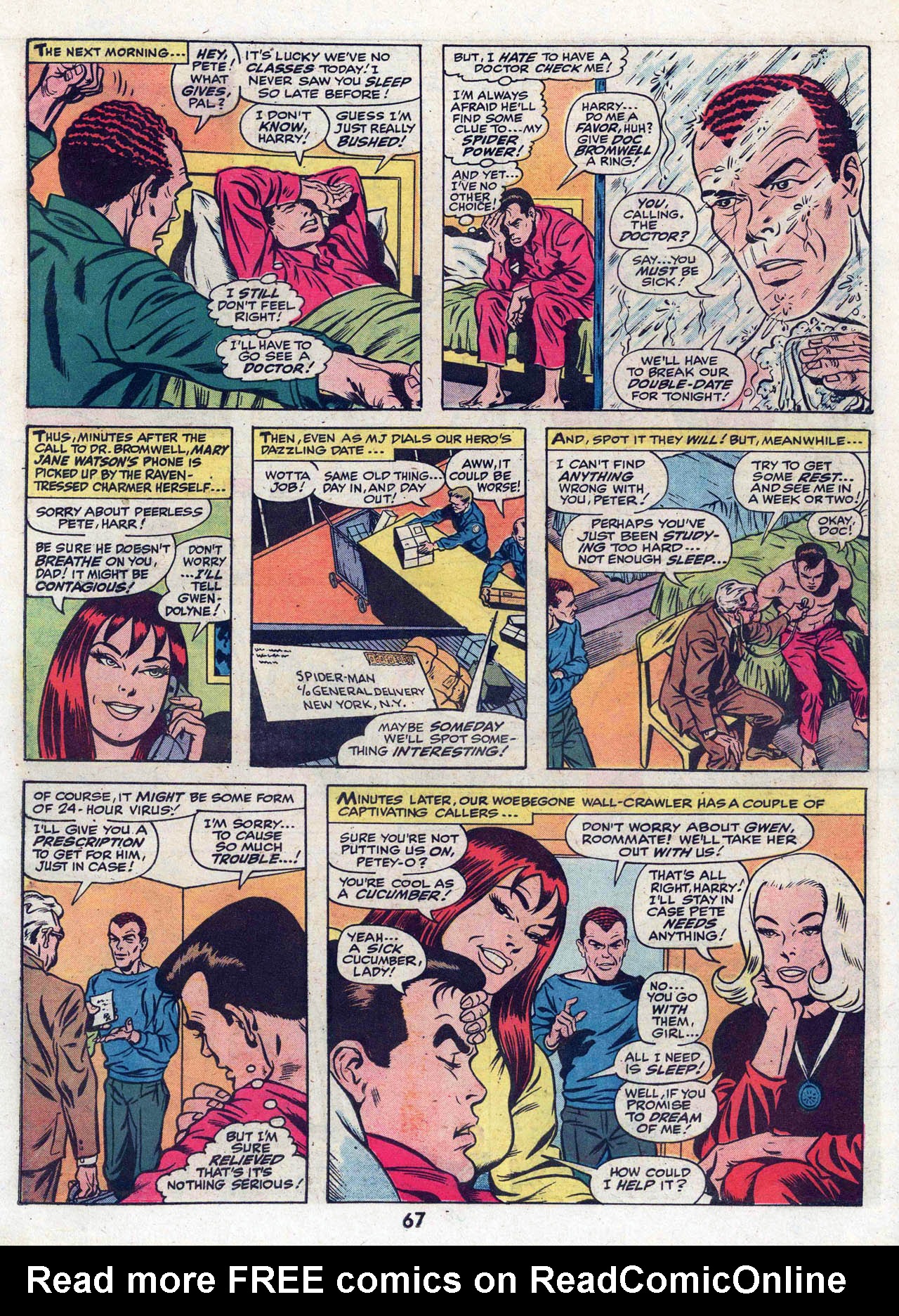 Read online Marvel Treasury Edition comic -  Issue #1 - 67